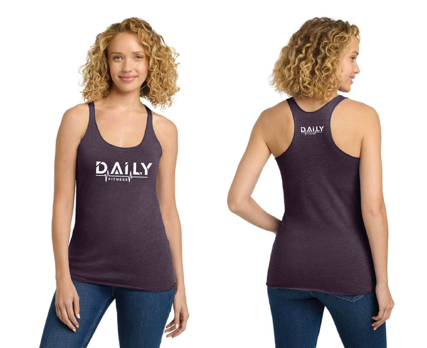 Daily Fitness - Next Level Apparel® Women’s Tri-Blend Racerback Tank