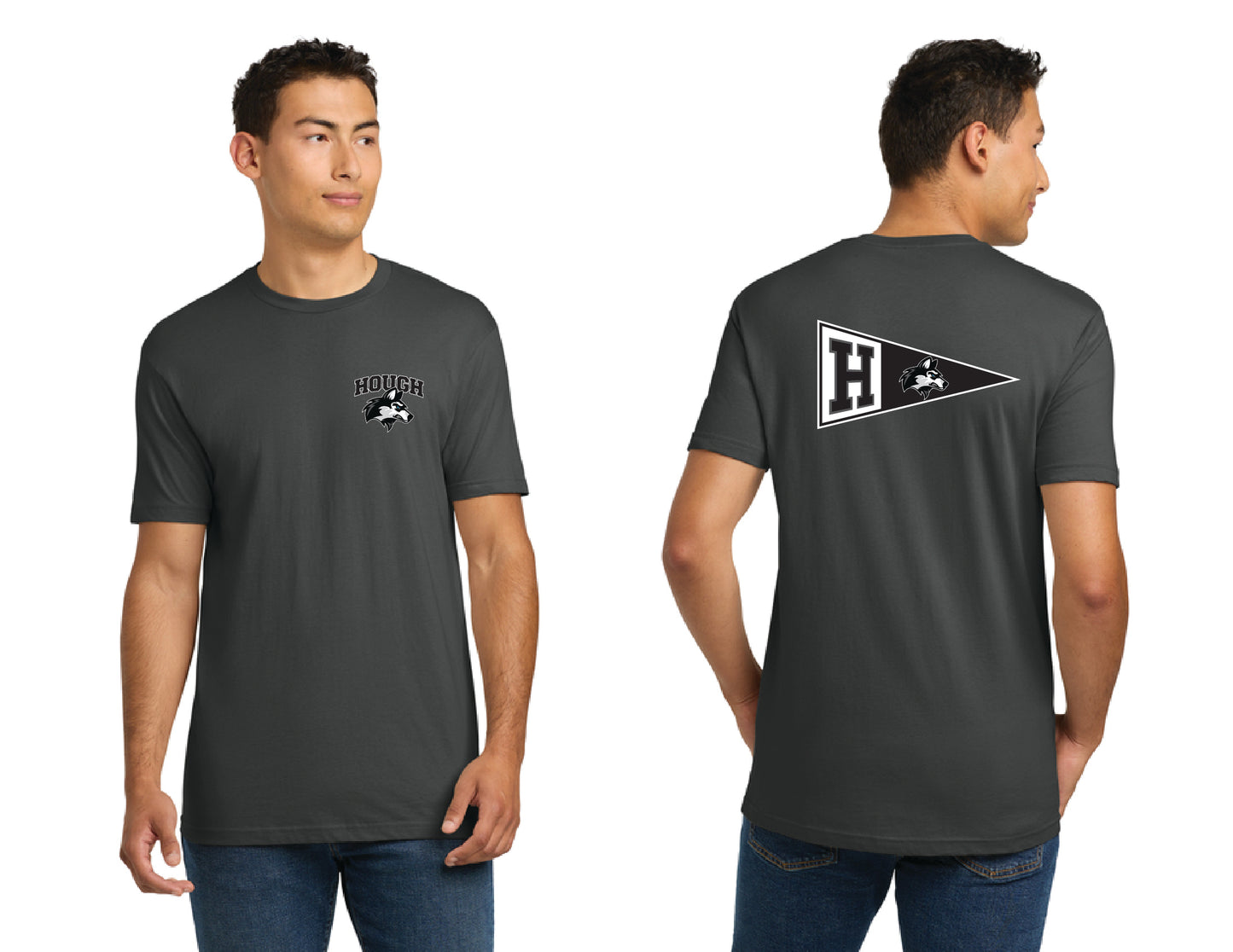 Hough High School Sail Team - Next Level Apparel® Adult Cotton Tee