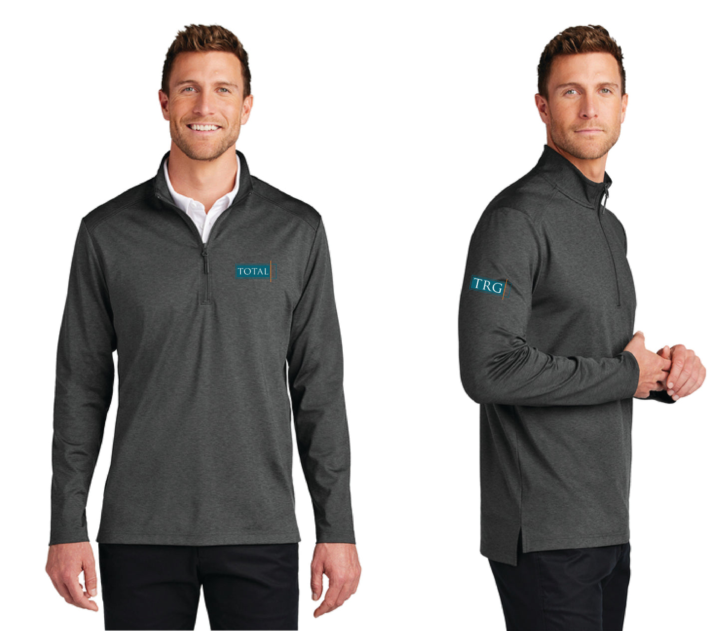Total Retail Group - Port Authority® C-FREE® Double Knit 1/4-Zip