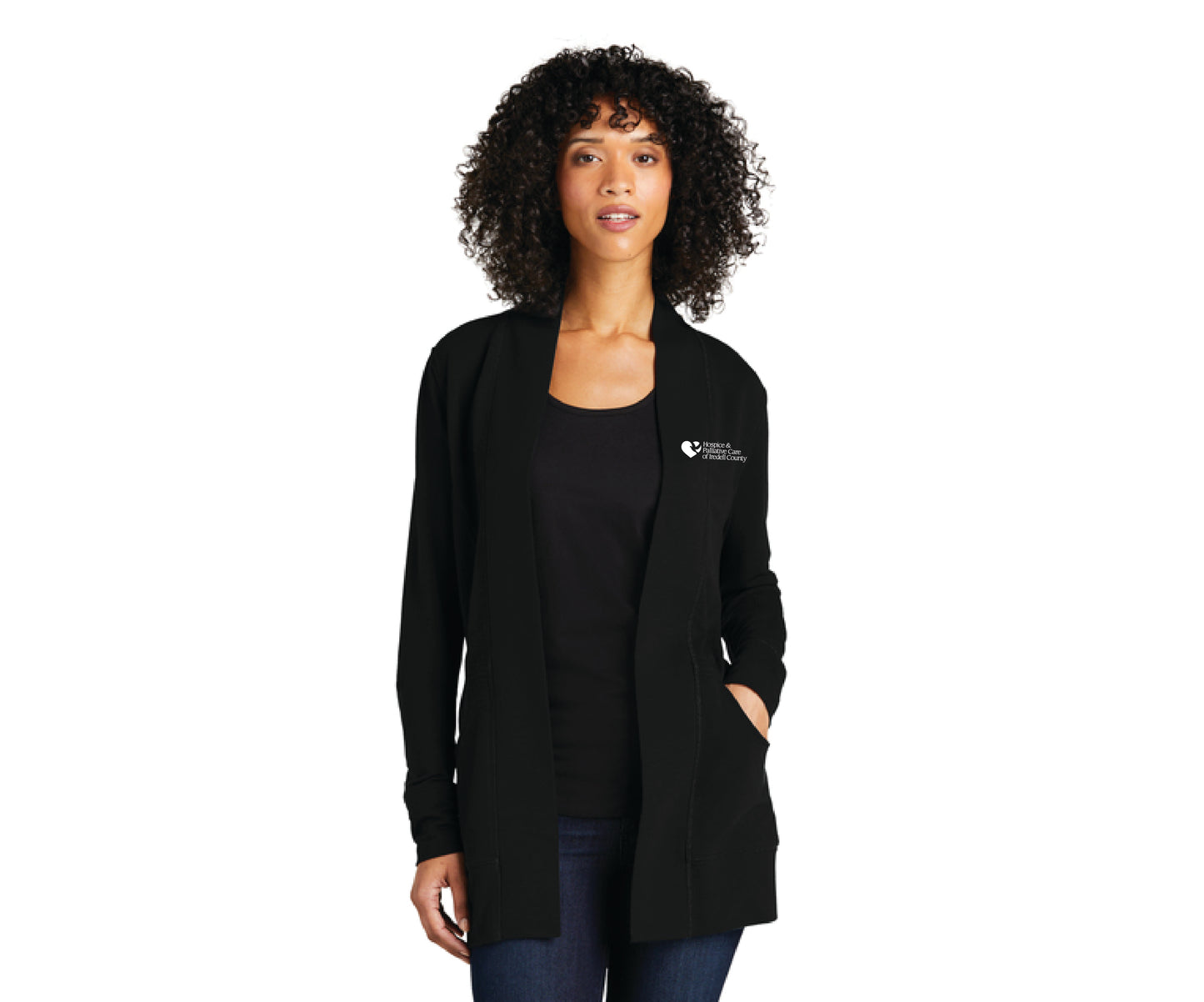 HOIC - Port Authority® Women's Microterry Cardigan