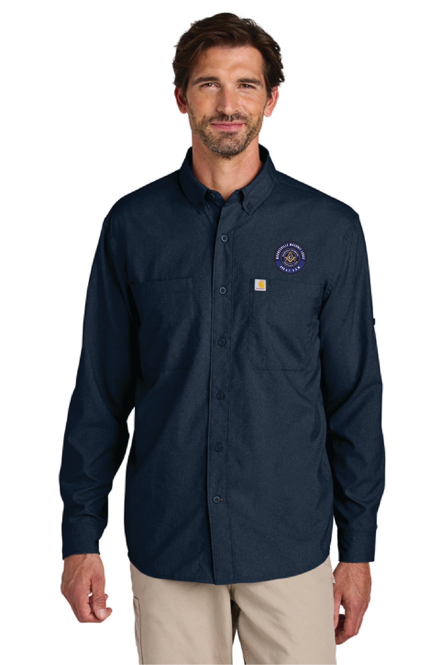 Mooresville Masonic Lodge - Carhartt Force® Sun Defender™ Long Sleeve Shirt