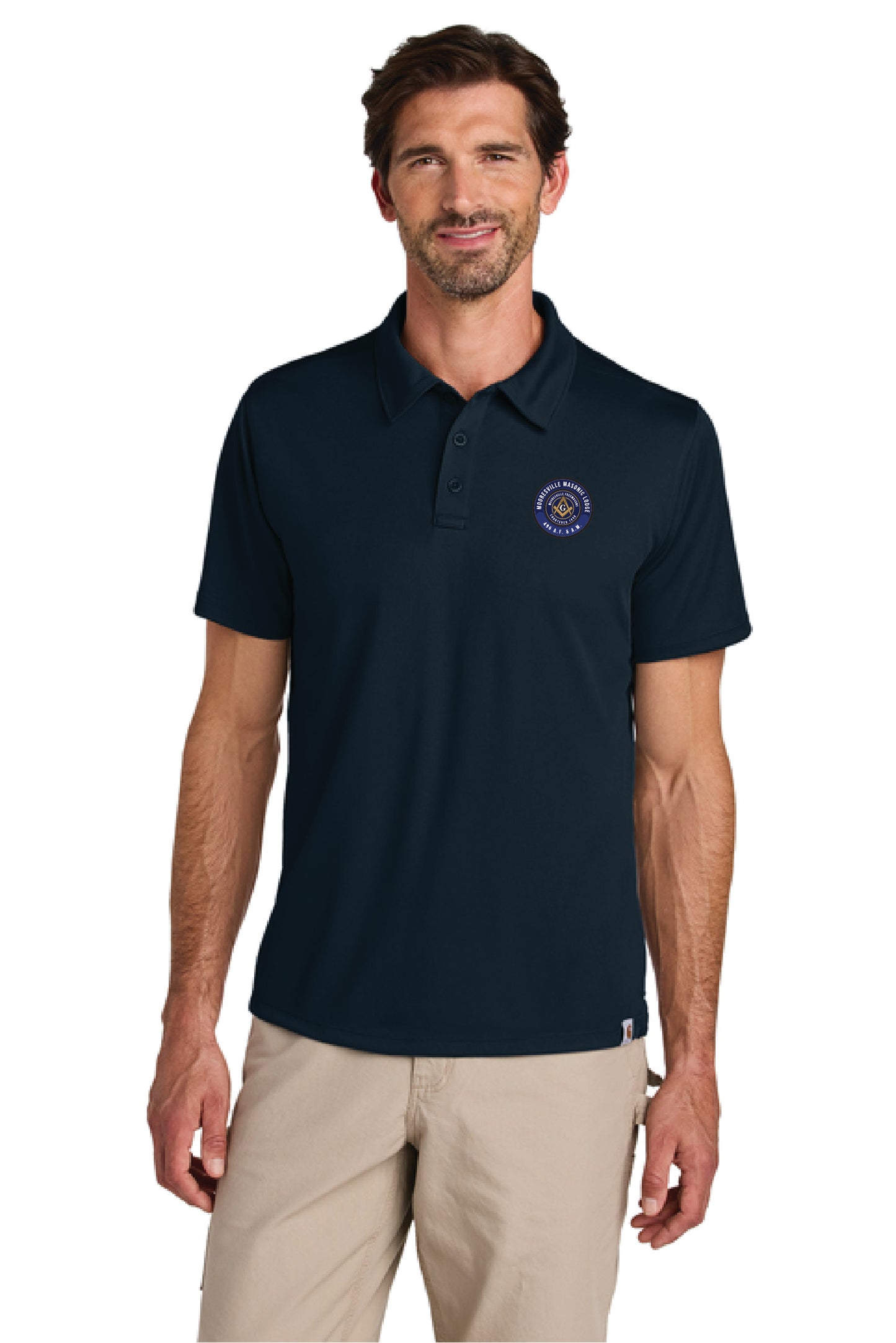 Mooresville Masonic Lodge - Carhartt Force® Sun Defender™ Polo