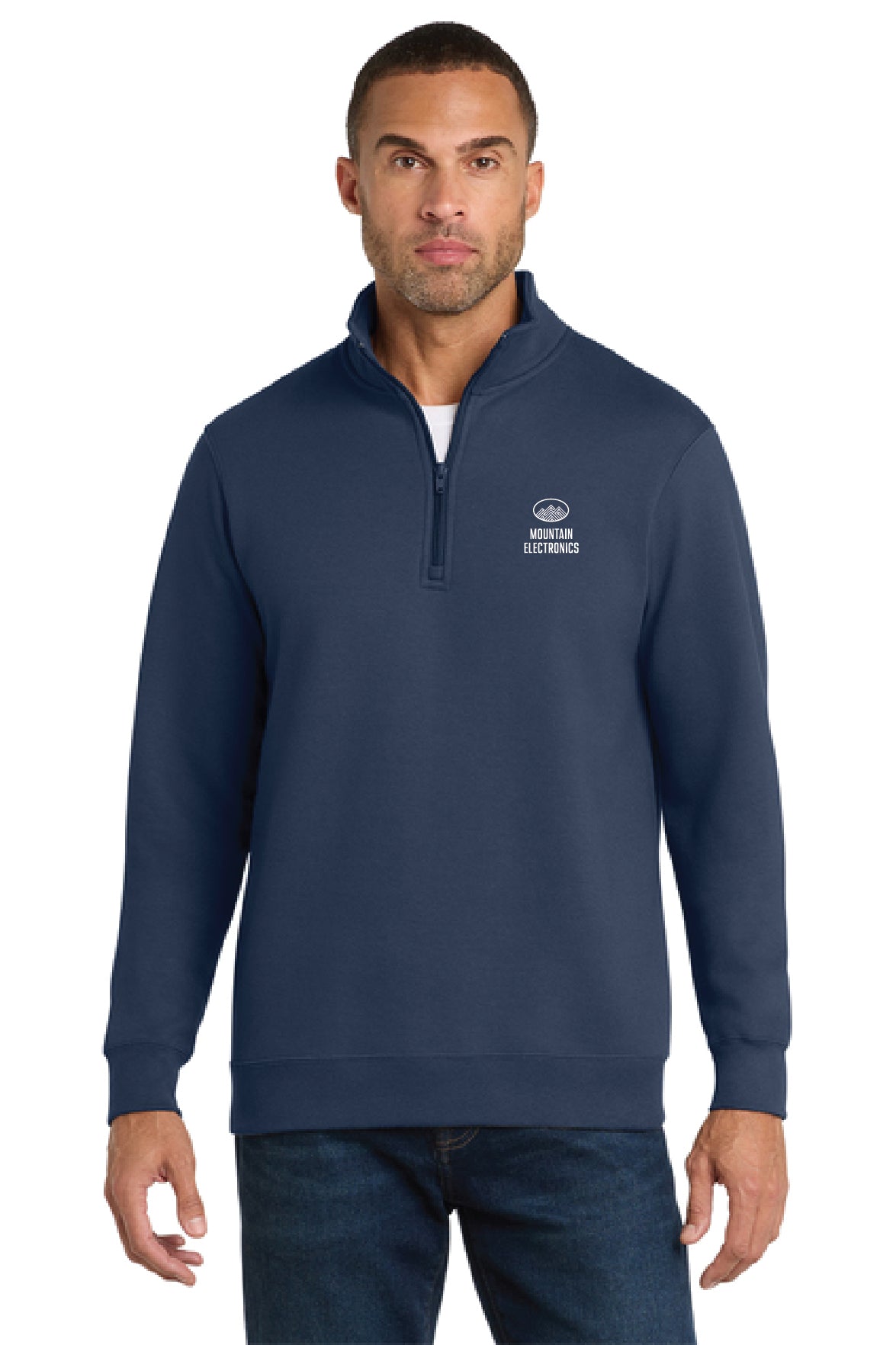 Mountain Electrics - Port & Co™ Fan Favorite™ Fleece 1/4-Zip Pullover Sweatshirt