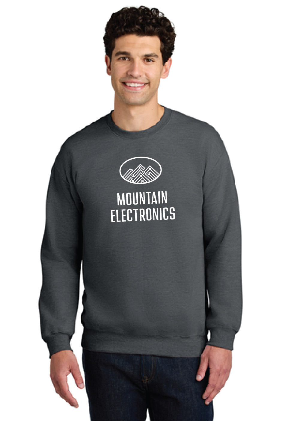 Mountain Electronics - Gildan® Softstyle® Crewneck Sweatshirt