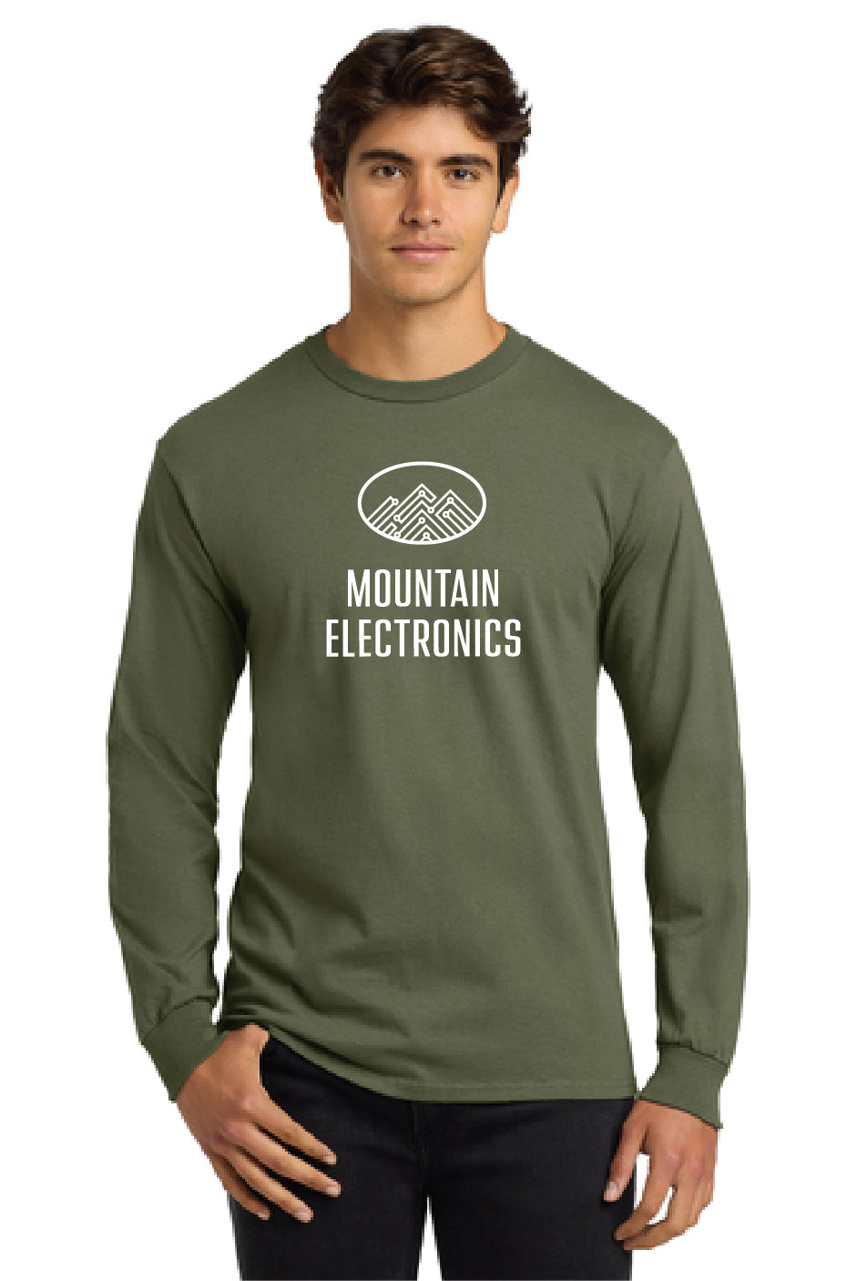 Mountain Electronics - Gildan® Ultra Cotton® 100% US Cotton Long Sleeve T-Shirt