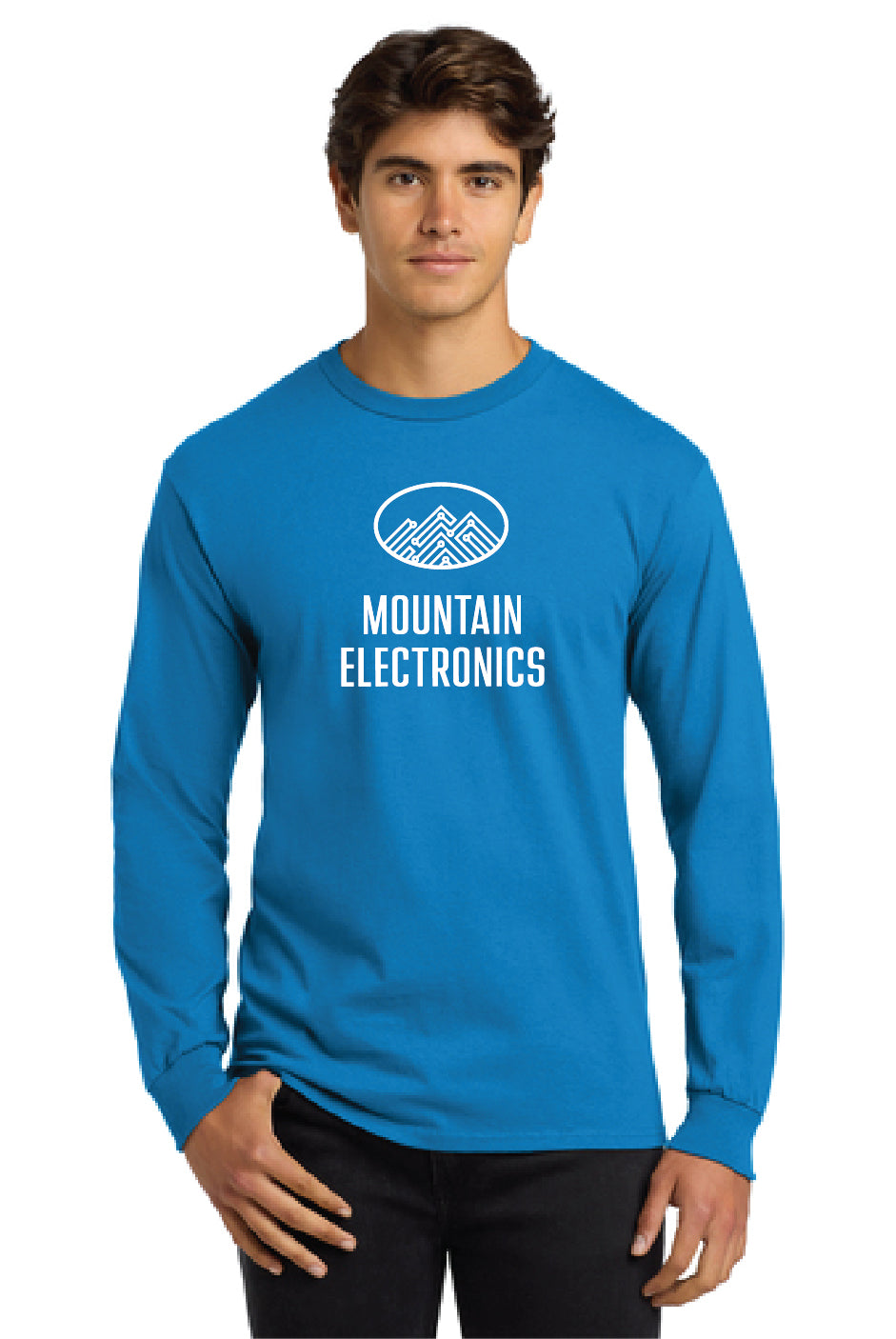 Mountain Electronics - Gildan® Ultra Cotton® 100% US Cotton Long Sleeve T-Shirt