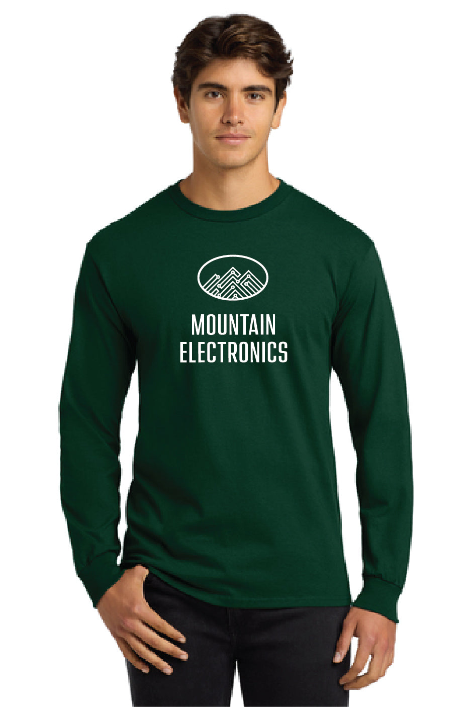 Mountain Electronics - Gildan® Ultra Cotton® 100% US Cotton Long Sleeve T-Shirt