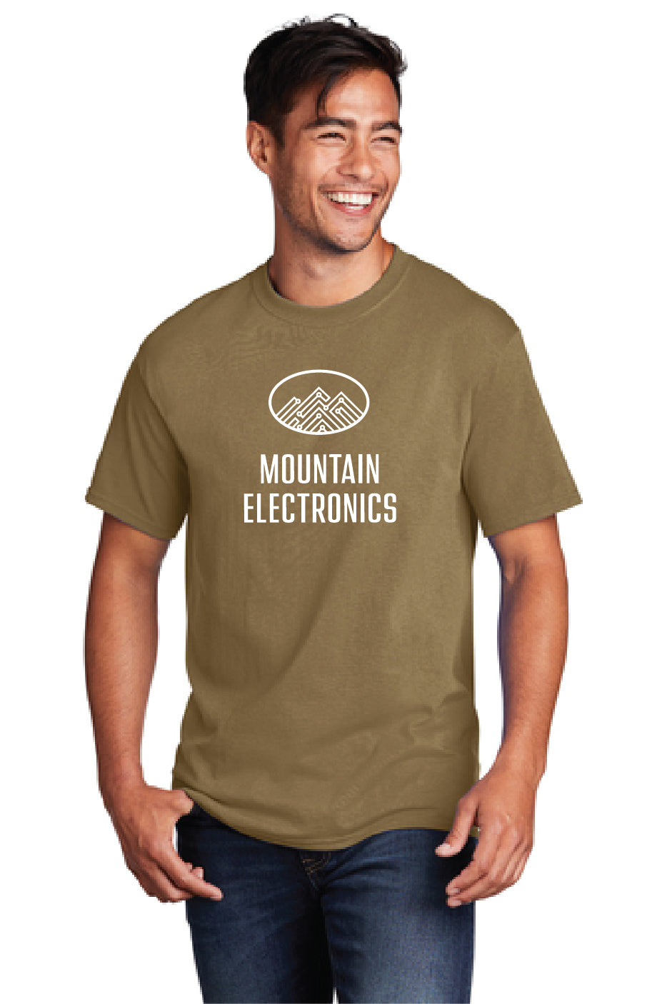Mountain Electronics - Port & Company® Core Cotton Tee