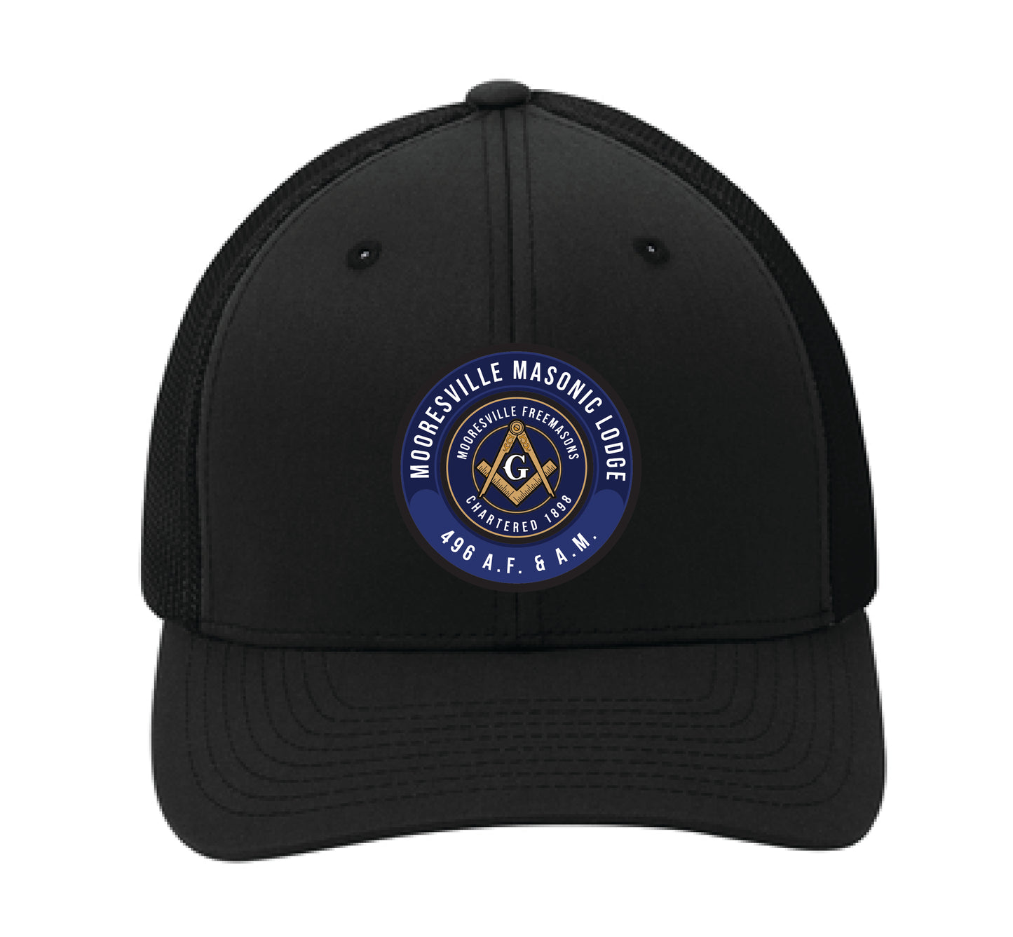 Mooresville Masonic Lodge - Port Authority® Flexfit® Mesh Back Cap