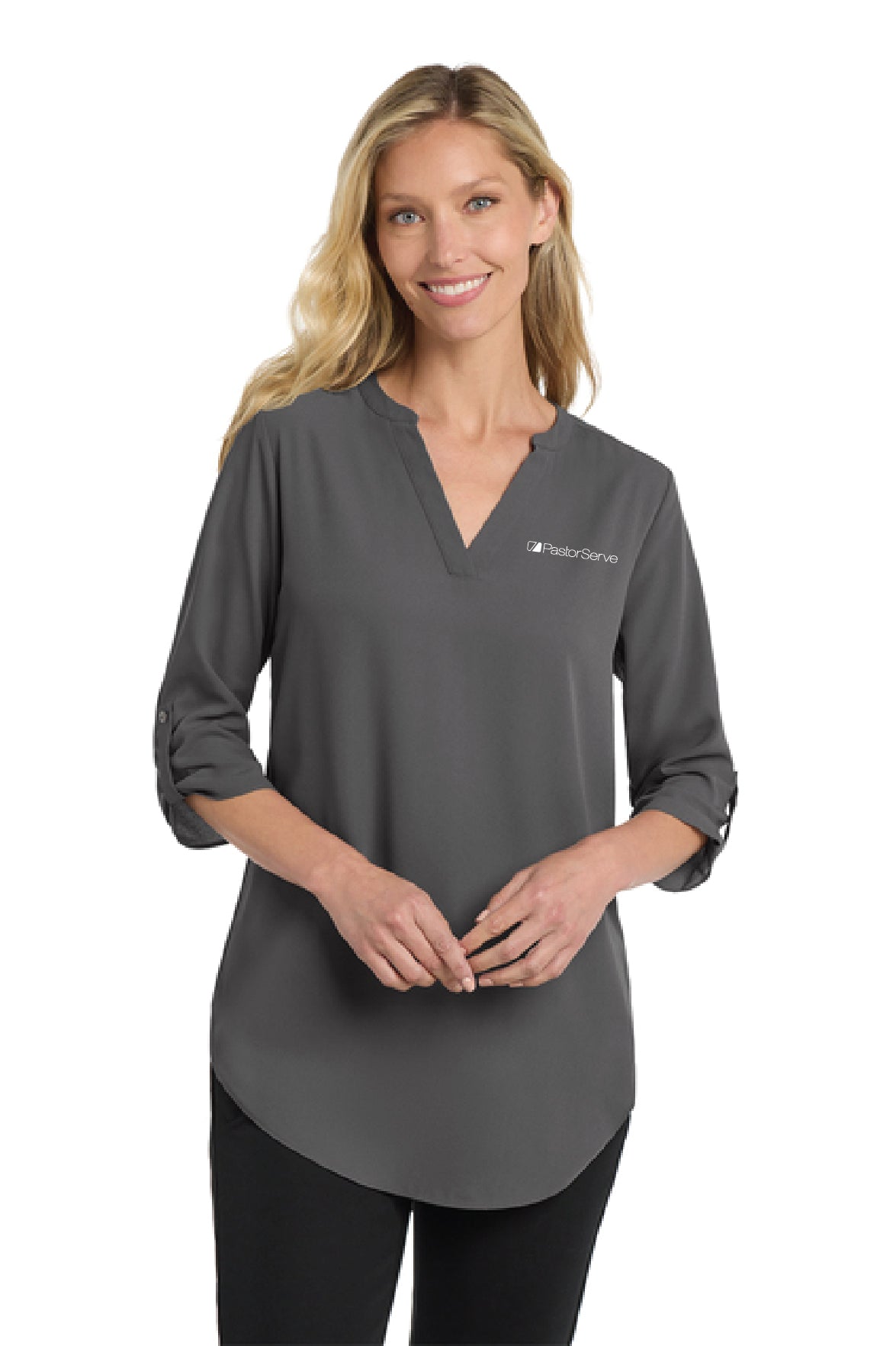PastorServe - Port Authority® Women's 3/4-Sleeve Tunic Blouse
