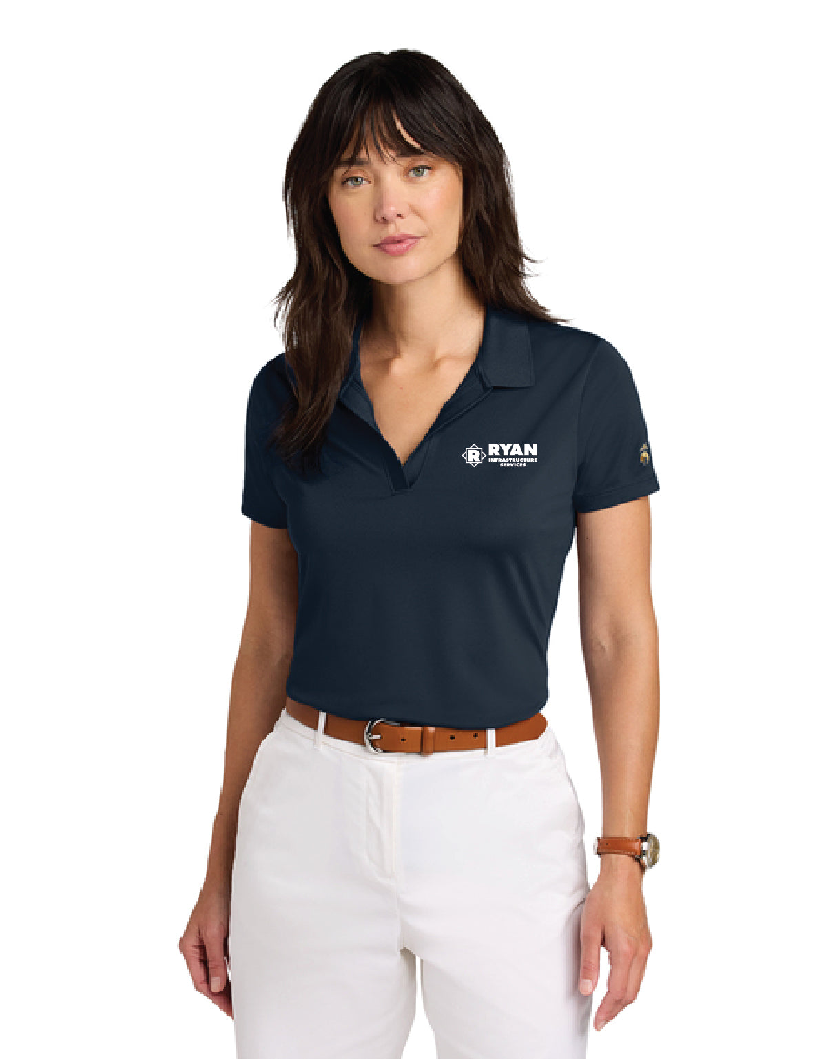 Ryan Infrastructure - Brooks Brothers® Women’s Mesh Pique Performance Polo