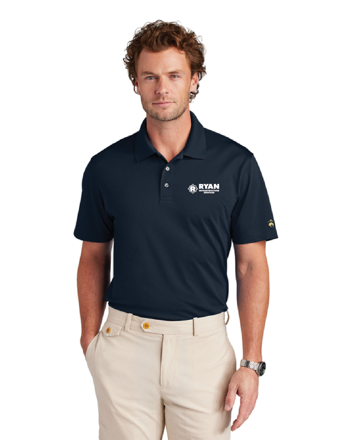 Ryan Infrastructure - Brooks Brothers® Mesh Pique Performance Polo