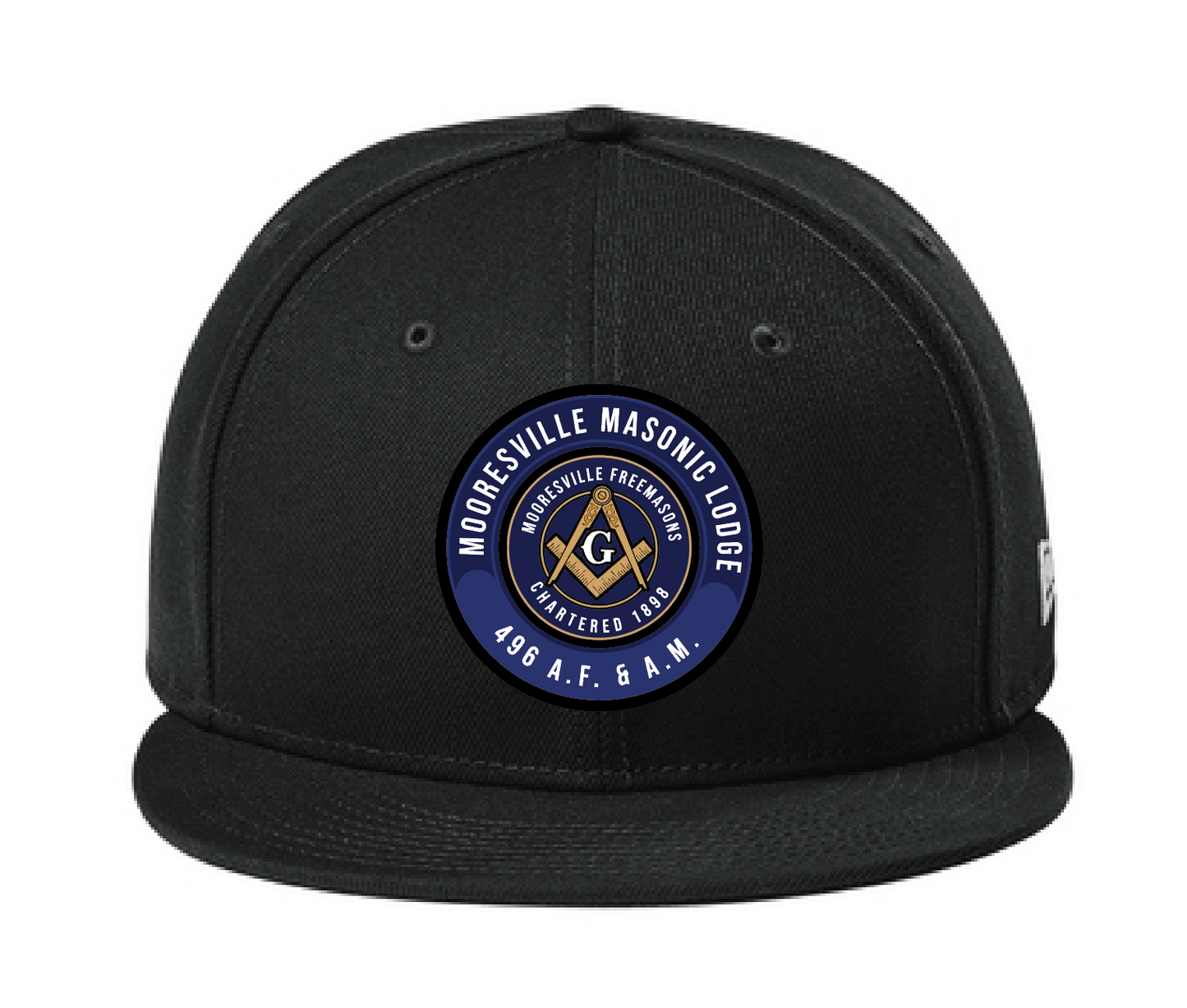 Mooresville Masonic Lodge - New Era® Standard Fit Flat Bill Snapback Cap