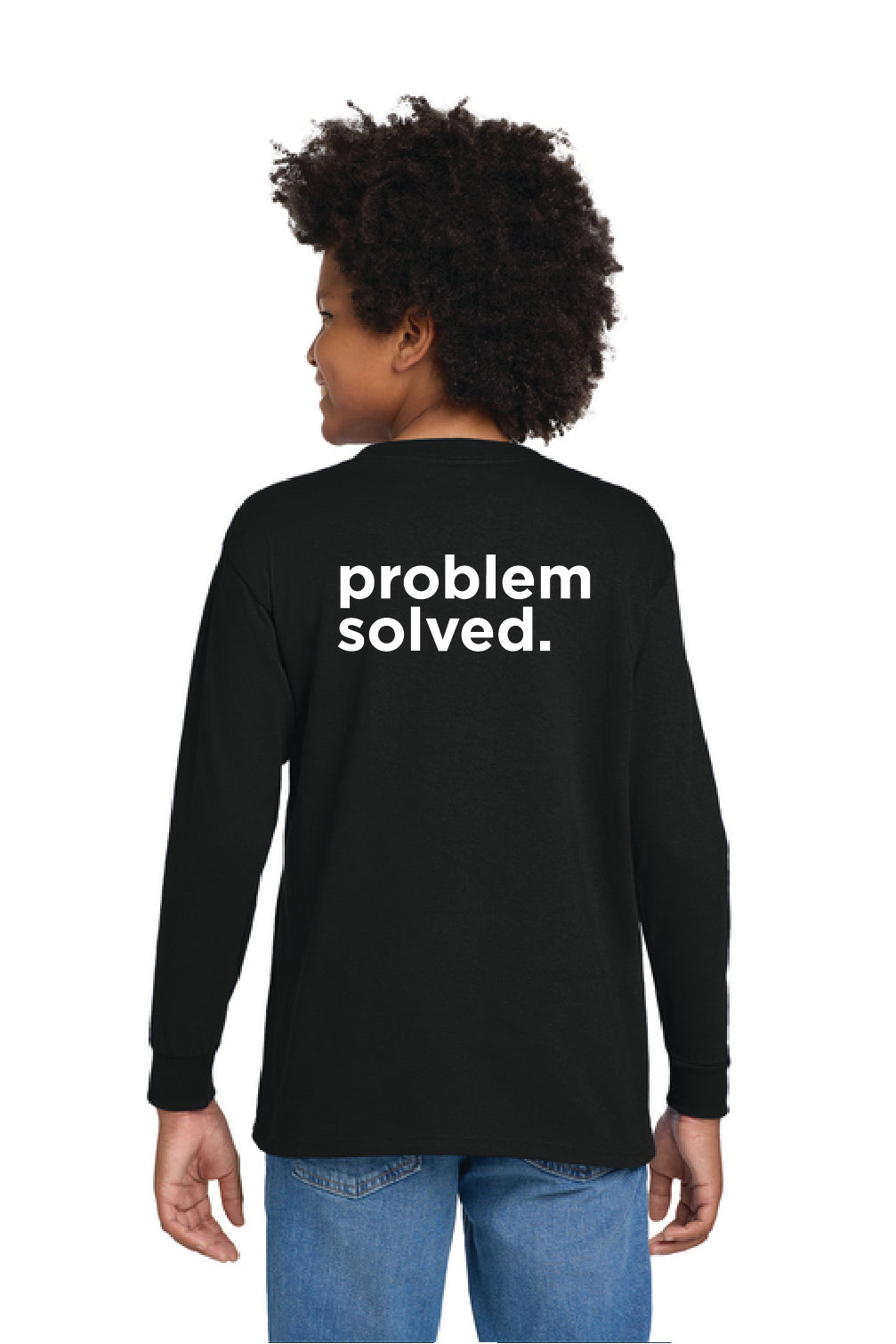 DGS - Gildan® Youth Heavy Cotton™ 100% Cotton Long Sleeve T-Shirt