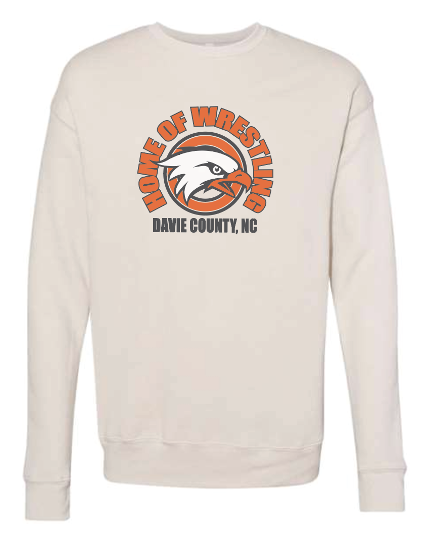 Home of Wrestling - Sponge Fleece Drop Shoulder Crewneck Sweatshirt