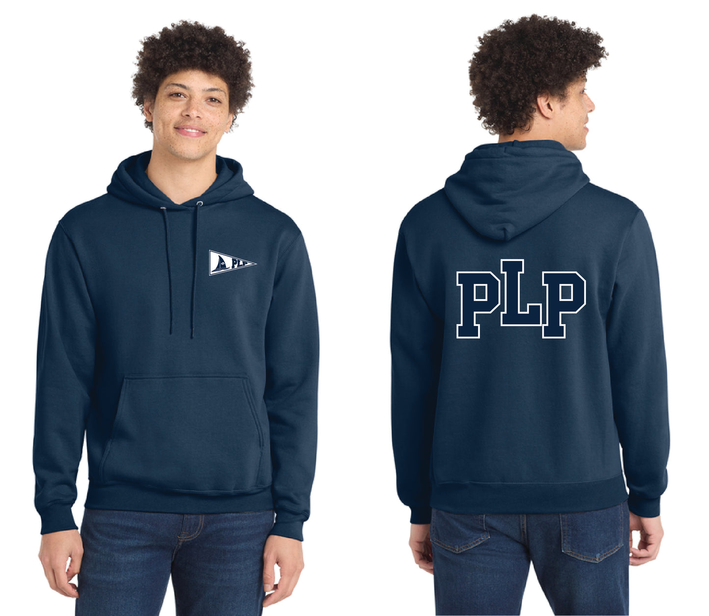 PLP Sail Team - Port & Co™ Core Fleece Pullover Hooded Sweatshirt