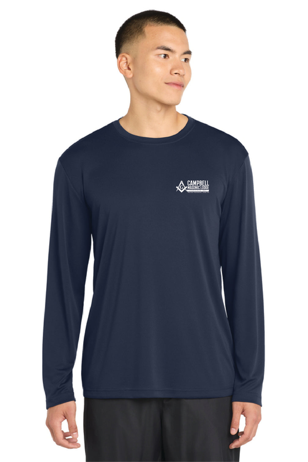 Troutman Masonic Lodge - Sport-Tek® Long Sleeve PosiCharge® Competitor™ Tee