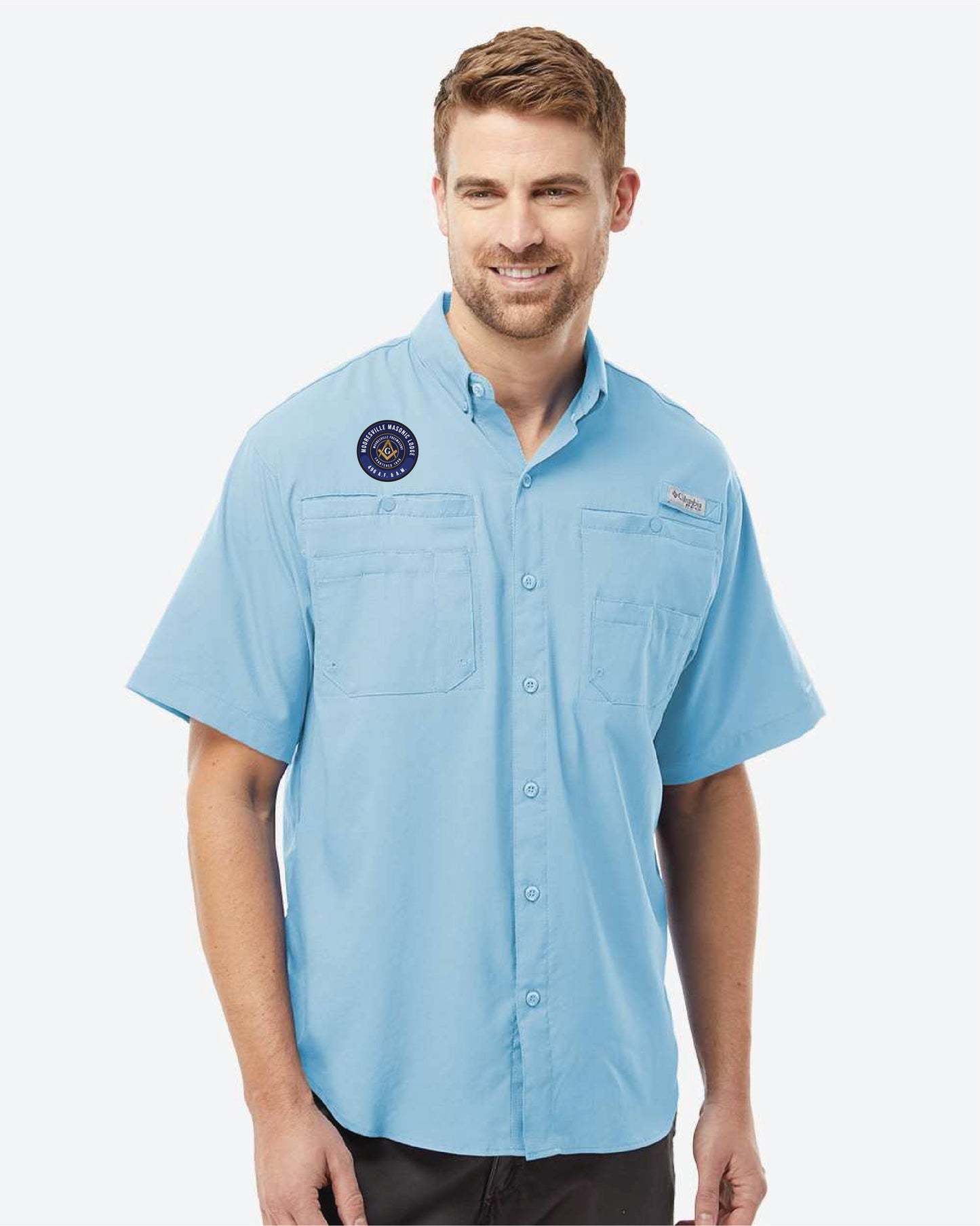 Mooresville Masonic Lodge - Men's PFG Tamiami™ II Short Sleeve Shirt
