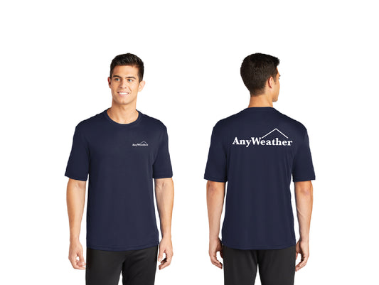 AnyWeather - 100% Ringspun Cotton Short Sleeve Tee