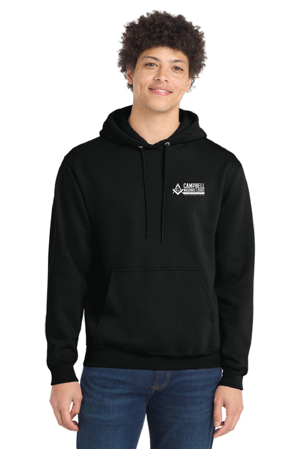 Troutman Masonic Lodge - Port & Co® Core Fleece Pullover Hooded Sweatshirt
