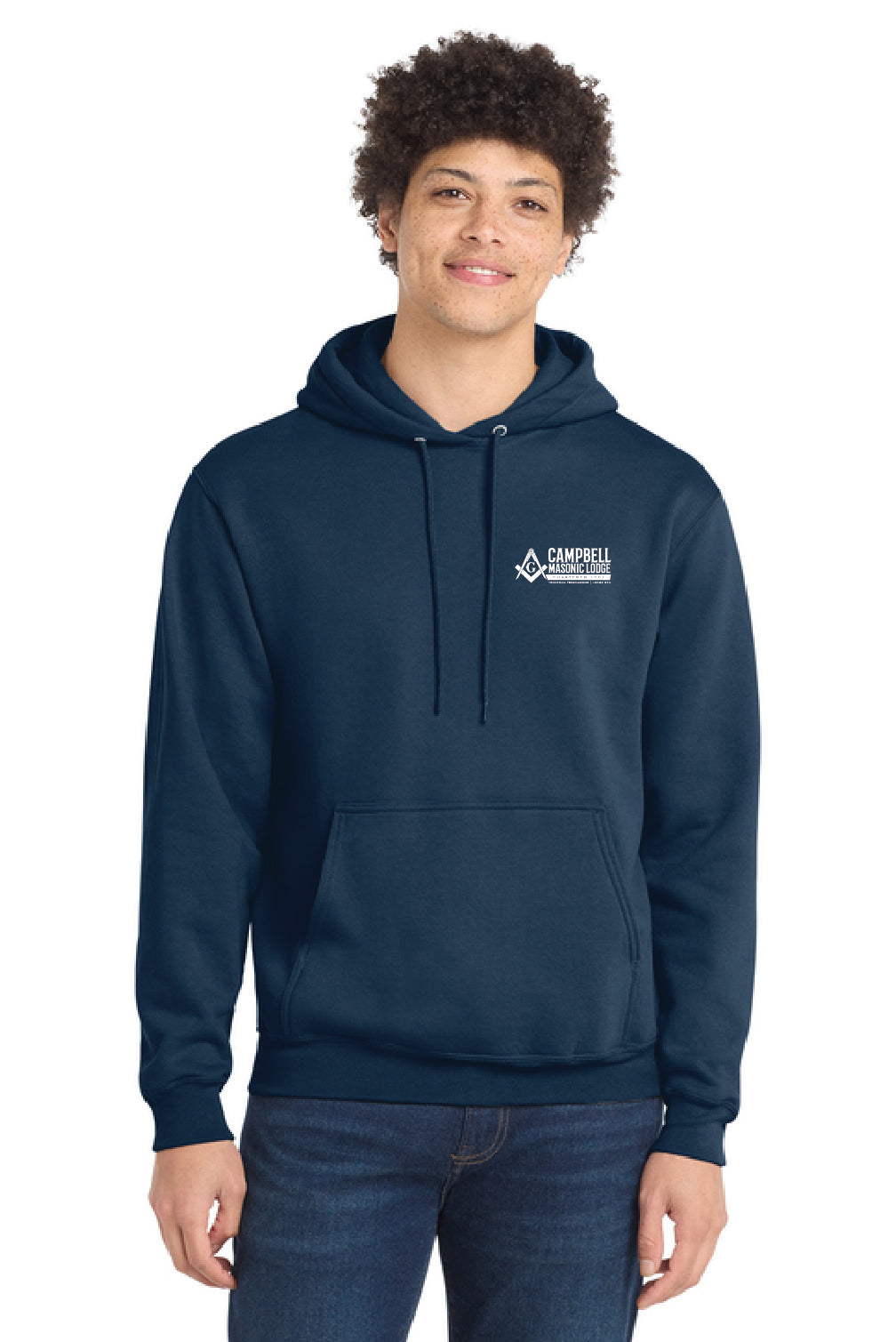 Troutman Masonic Lodge - Port & Co® Core Fleece Pullover Hooded Sweatshirt