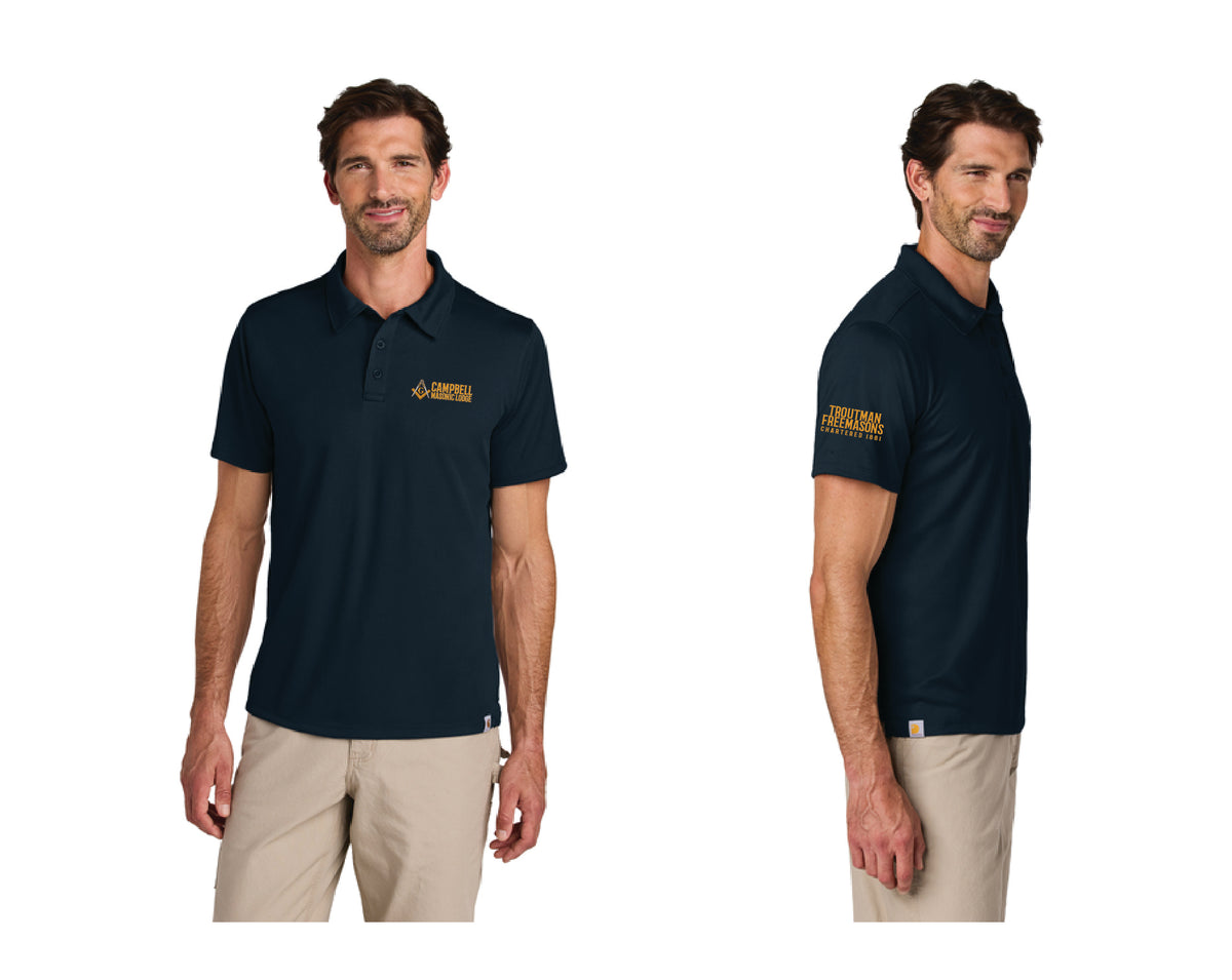 Troutman Masonic Lodge - Carhartt Force® Sun Defender™ Polo