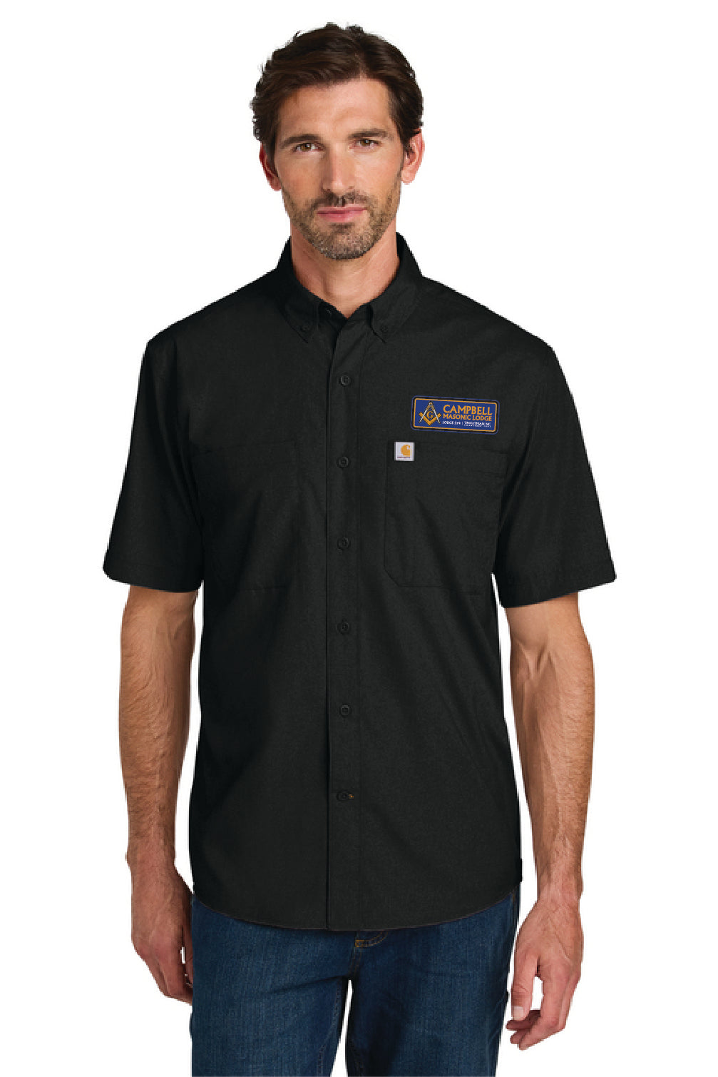 Troutman Masonic Lodge - Carhartt Force® Sun Defender™ Short Sleeve Shirt