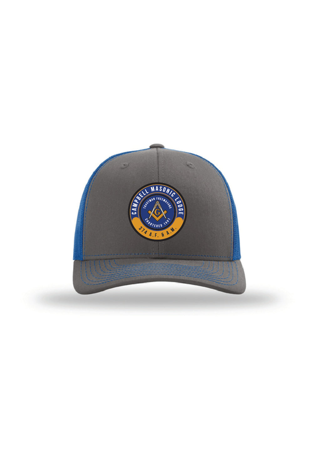 Troutman Masonic Lodge - Richardson Trucker Snap Back Cap