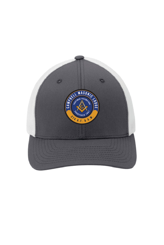 Troutman Masonic Lodge - Port Authority® Flexfit® Mesh Back Cap