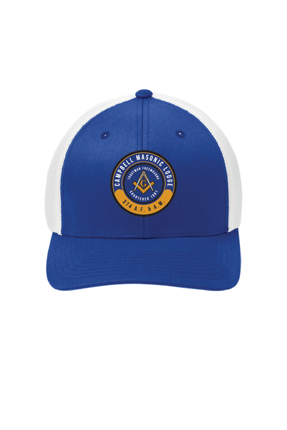 Troutman Masonic Lodge - Port Authority® Flexfit® Mesh Back Cap