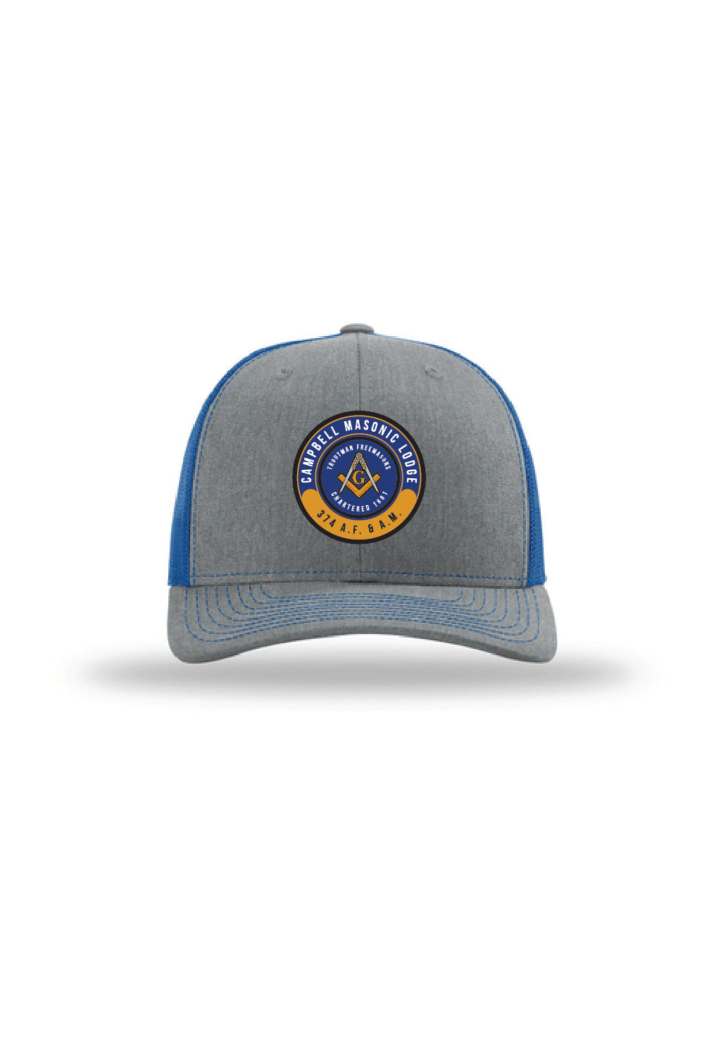 Troutman Masonic Lodge - Richardson Trucker Snap Back Cap