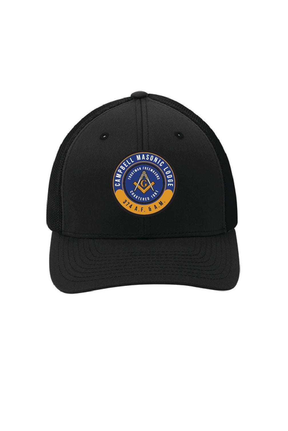Troutman Masonic Lodge - Port Authority® Flexfit® Mesh Back Cap