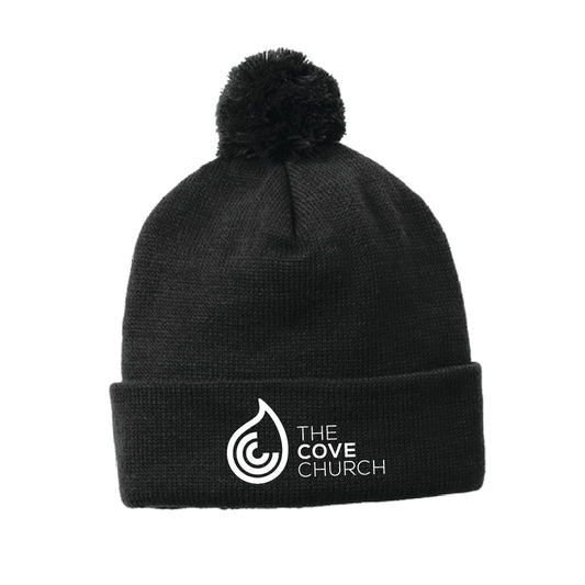 Cove Church - Sport-Tek ® Solid Pom Pom Beanie