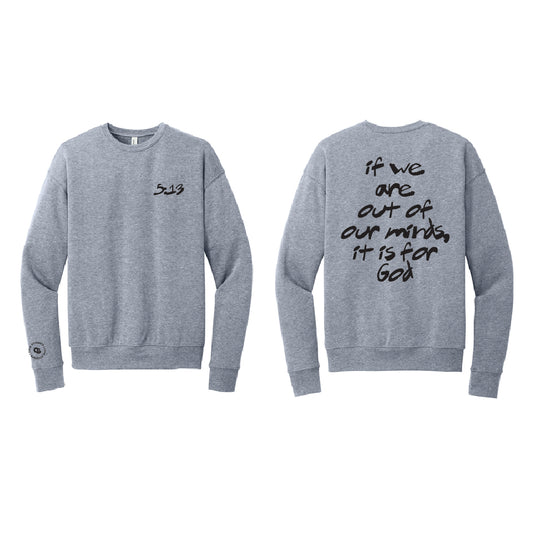 The Cove Church 5:13 - BELLA+CANVAS® Unisex Sponge Fleece Classic Crewneck Sweatshirt