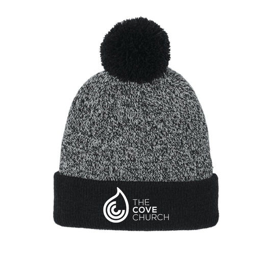 Cove Church - Sport-Tek® Halftime Heather Pom Beanie