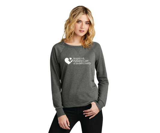 HOIC - District® Women’s Featherweight French Terry™ Long Sleeve Crewneck
