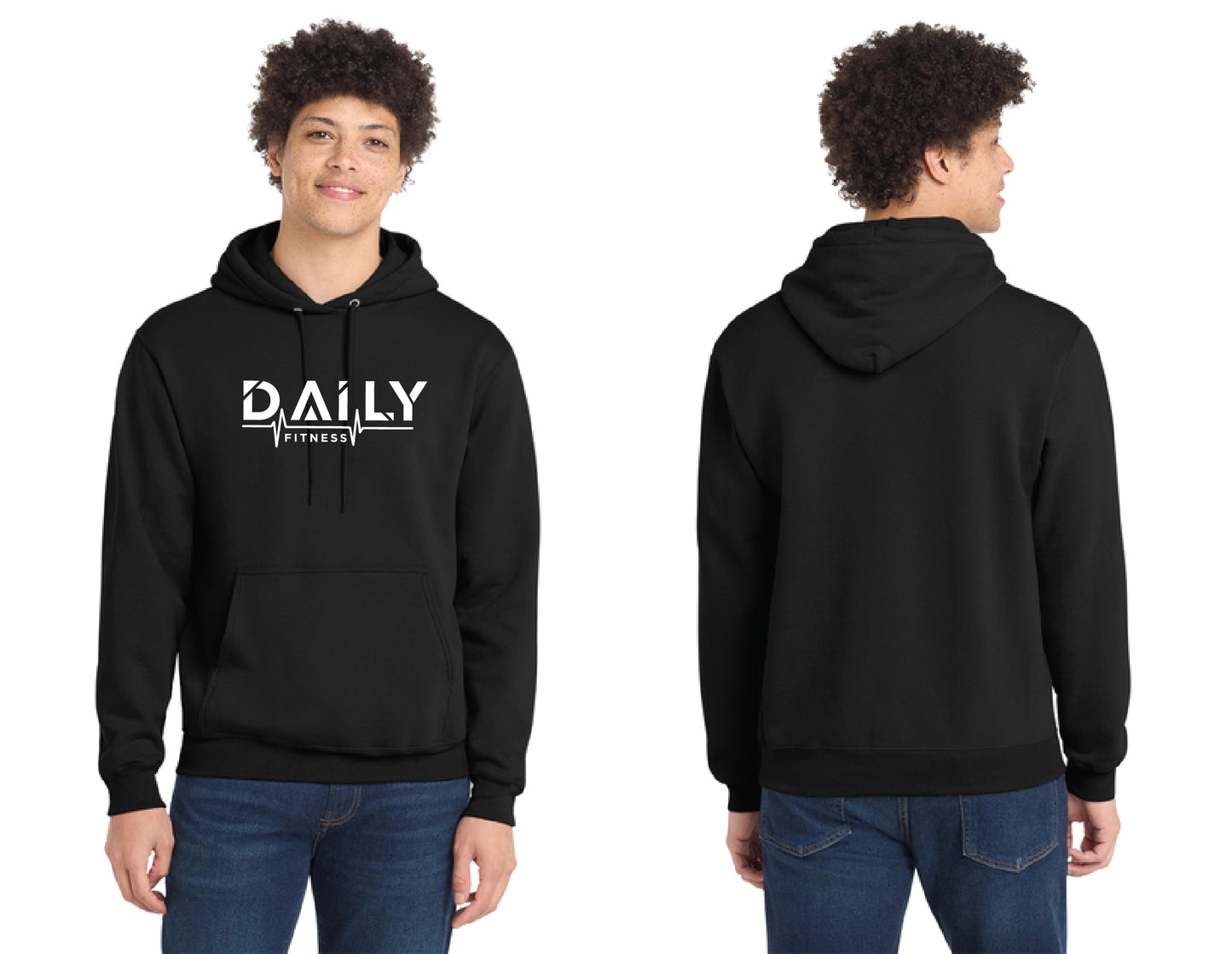 Daily Fitness - Port & Co™ Core Fleece Pullover Hooded Sweatshirt