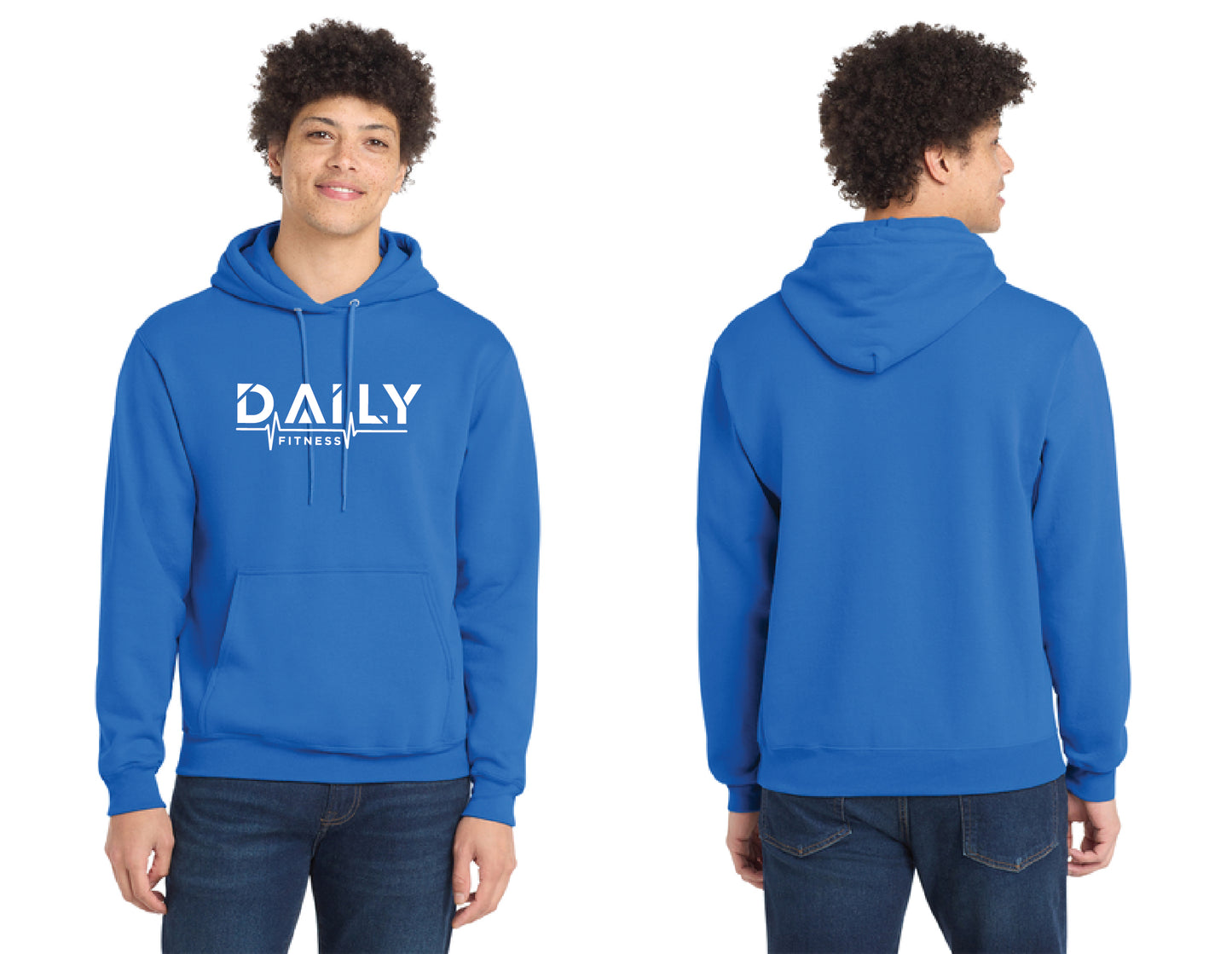 Daily Fitness - Port & Co™ Core Fleece Pullover Hooded Sweatshirt