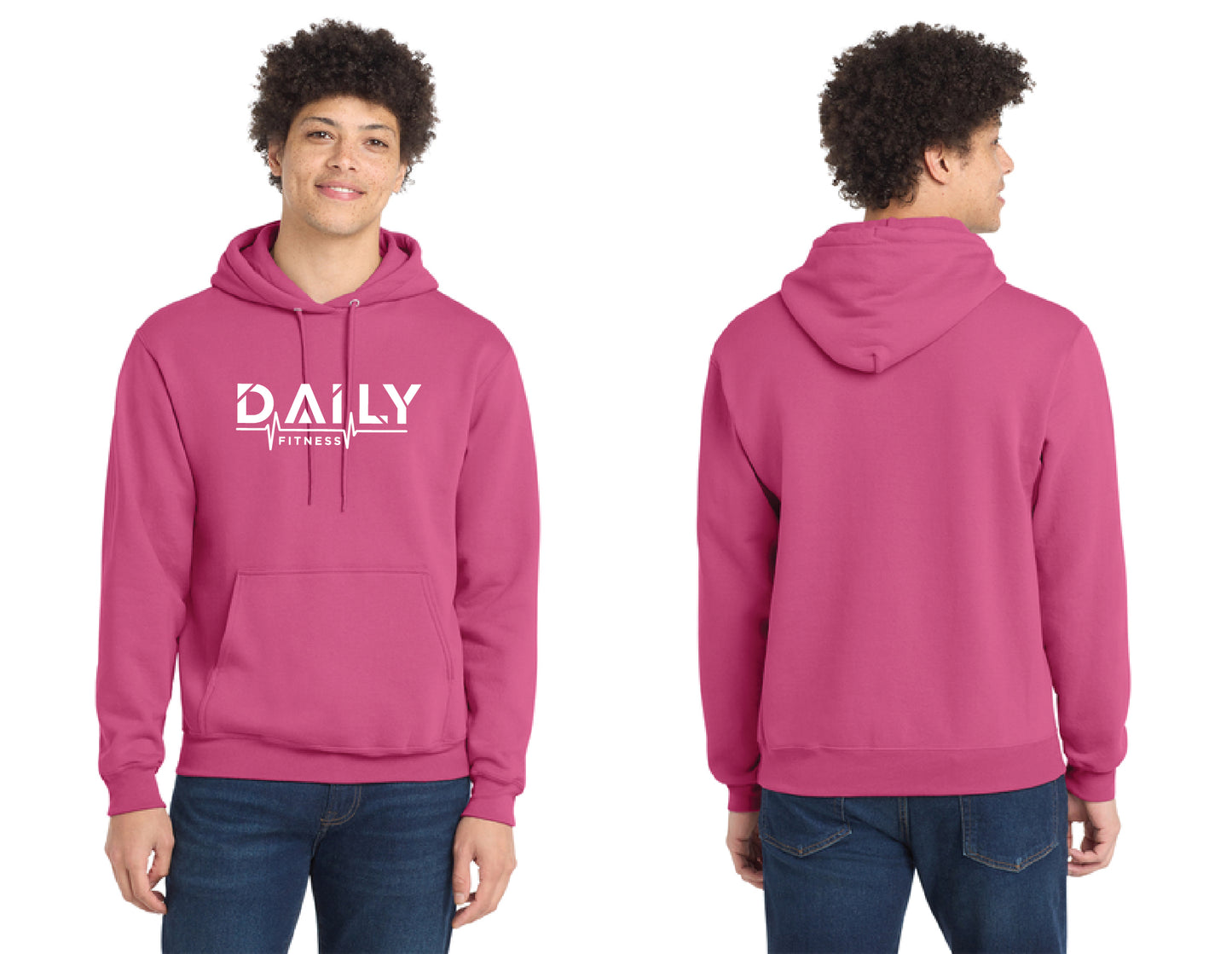Daily Fitness - Port & Co™ Core Fleece Pullover Hooded Sweatshirt