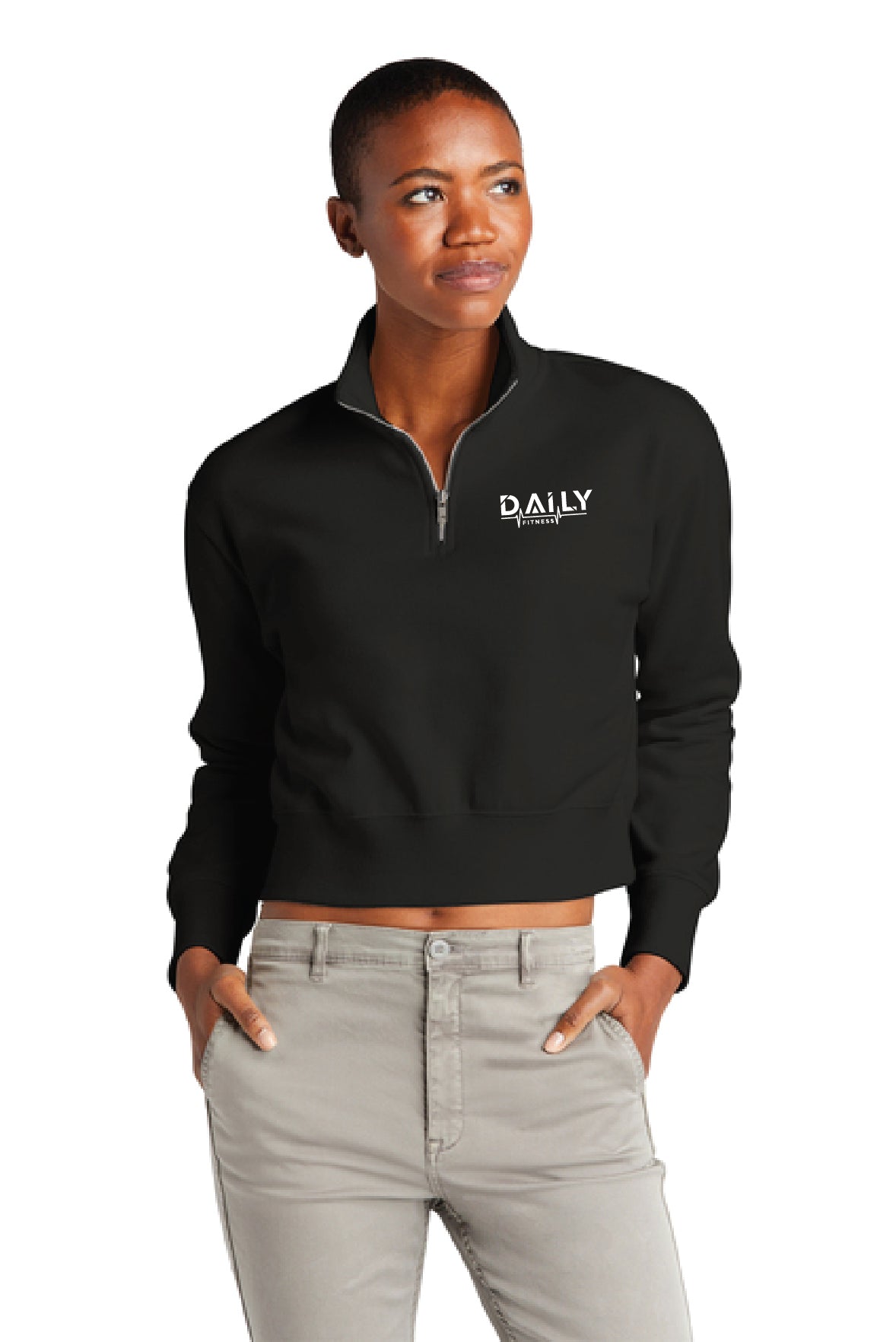Daily Fitness - District® Women’s V.I.T.™ Fleece 1/2-Zip