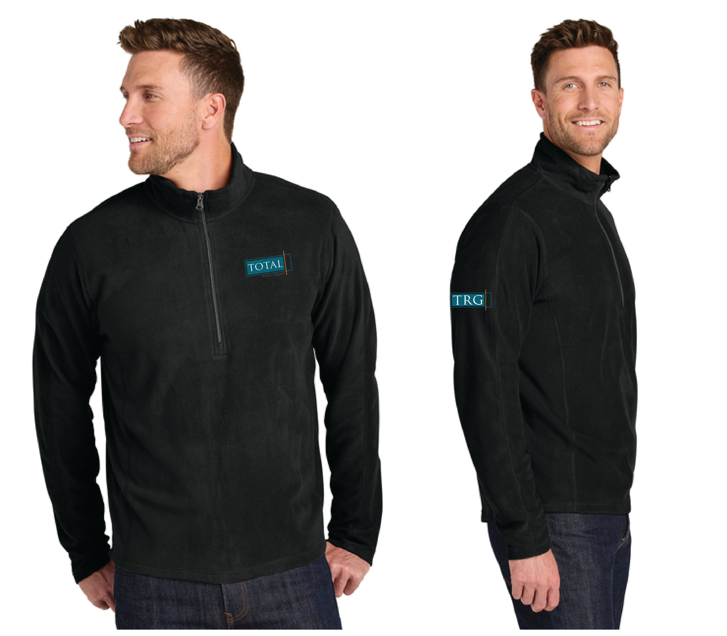 Total Retail Group - Port Authority® Microfleece 1/2-Zip Pullover