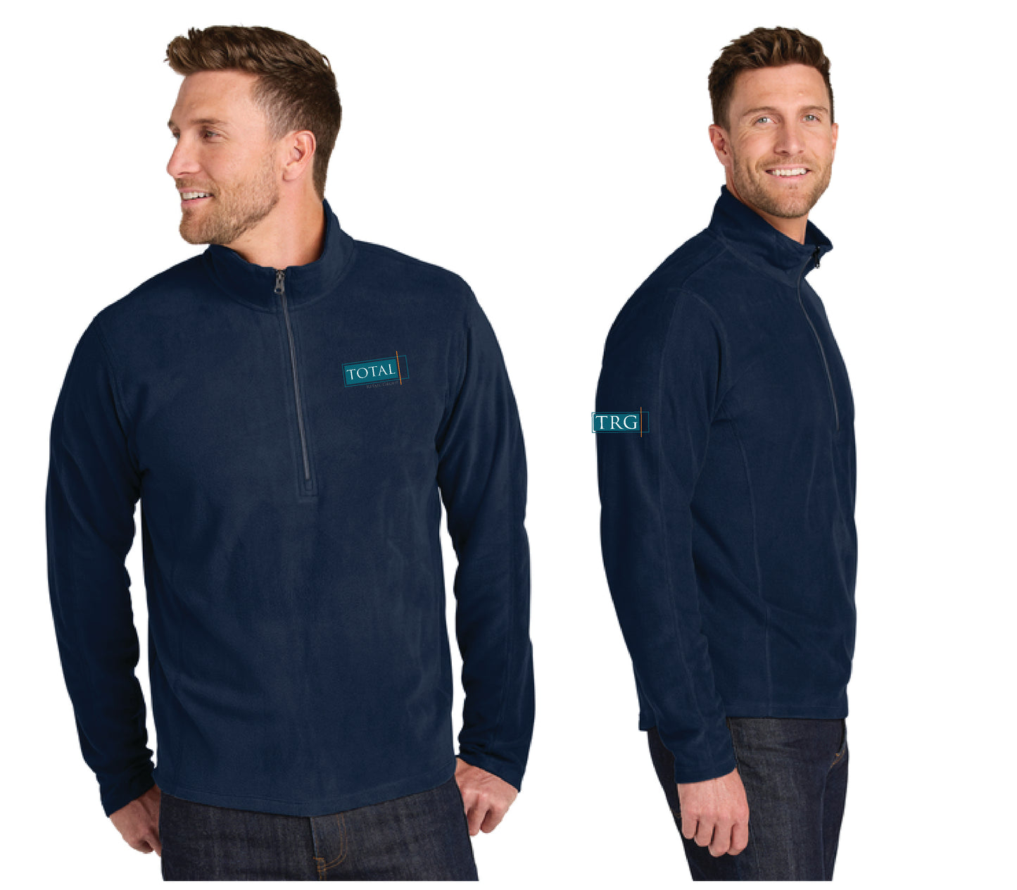Total Retail Group - Port Authority® Microfleece 1/2-Zip Pullover