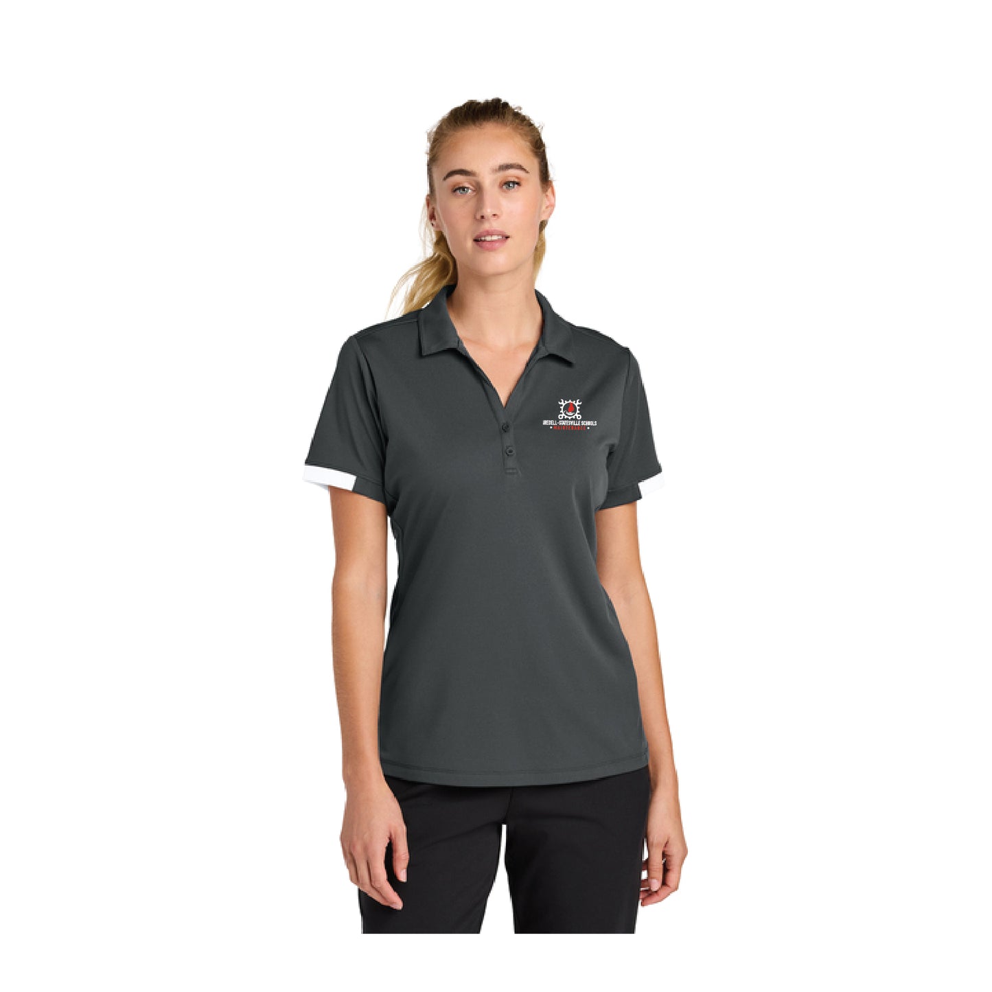 ISS Maintenance - Sport-Tek® Women’s Club Colorblock Polo