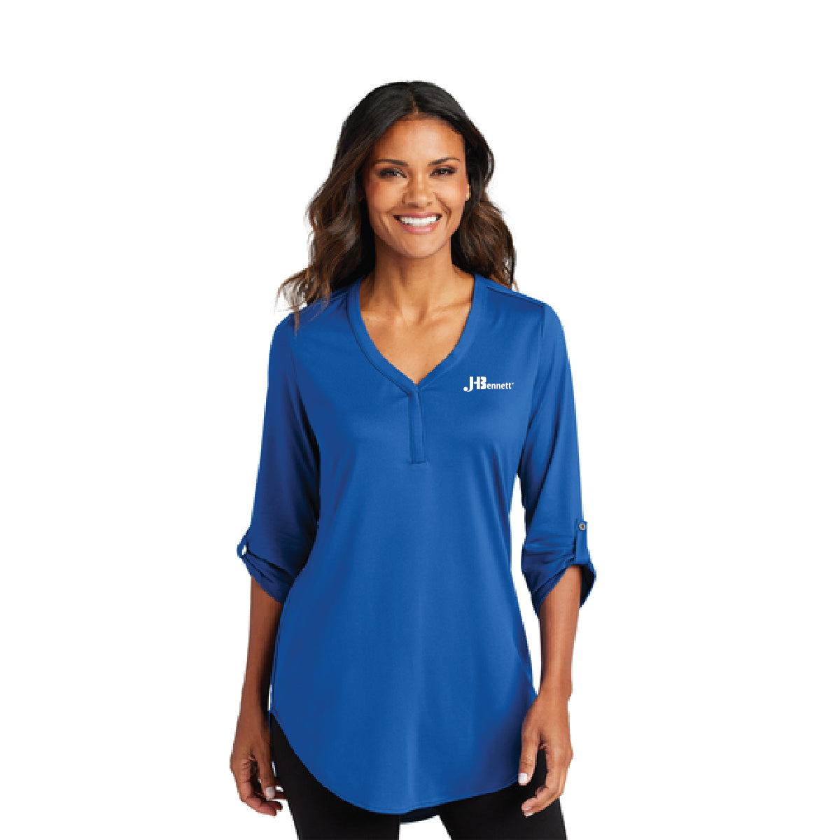 JH Bennett - Port Authority® Ladies City Stretch 3/4-Sleeve Tunic