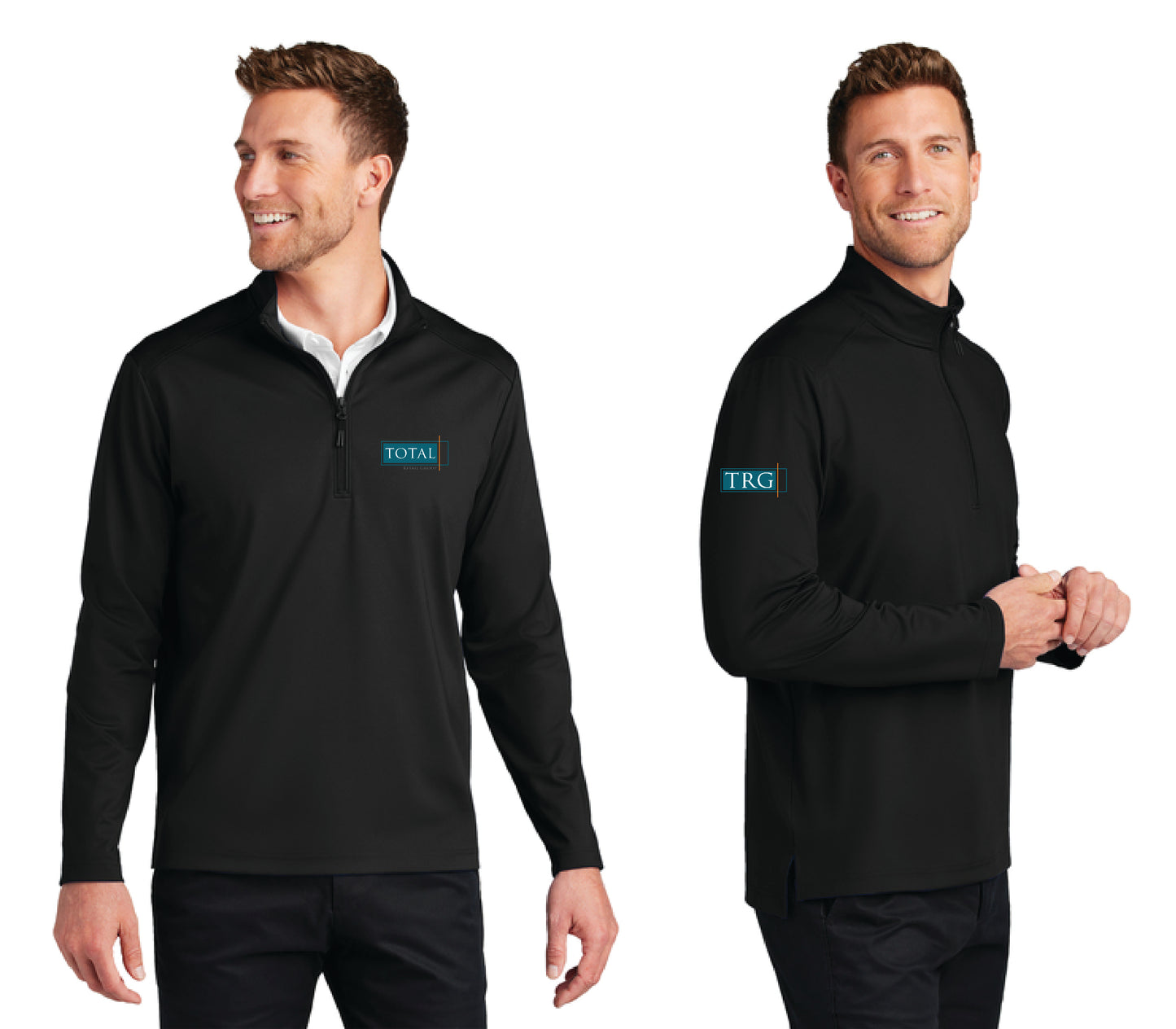 Total Retail Group - Port Authority® C-FREE® Double Knit 1/4-Zip