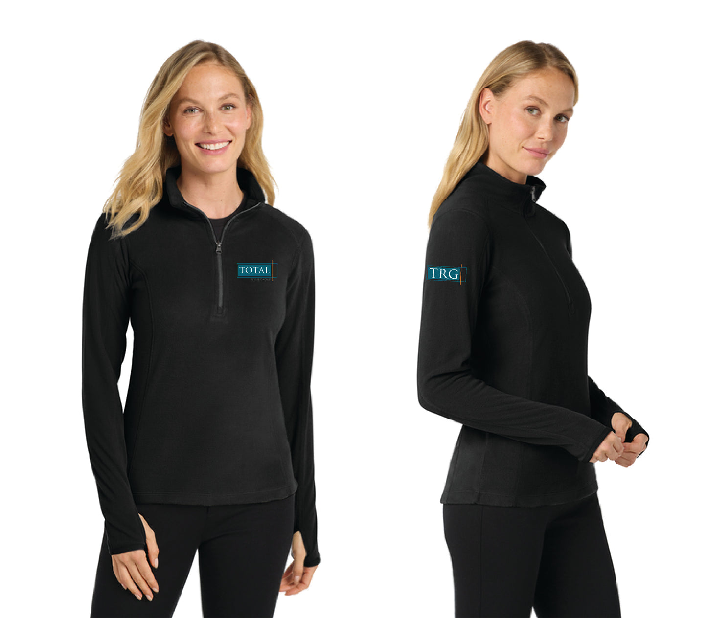 Total Retail Group - Port Authority® Women's Microfleece 1/2-Zip Pullover
