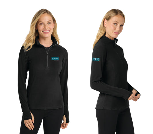 Total Retail Group - Port Authority® Women's Microfleece 1/2-Zip Pullover