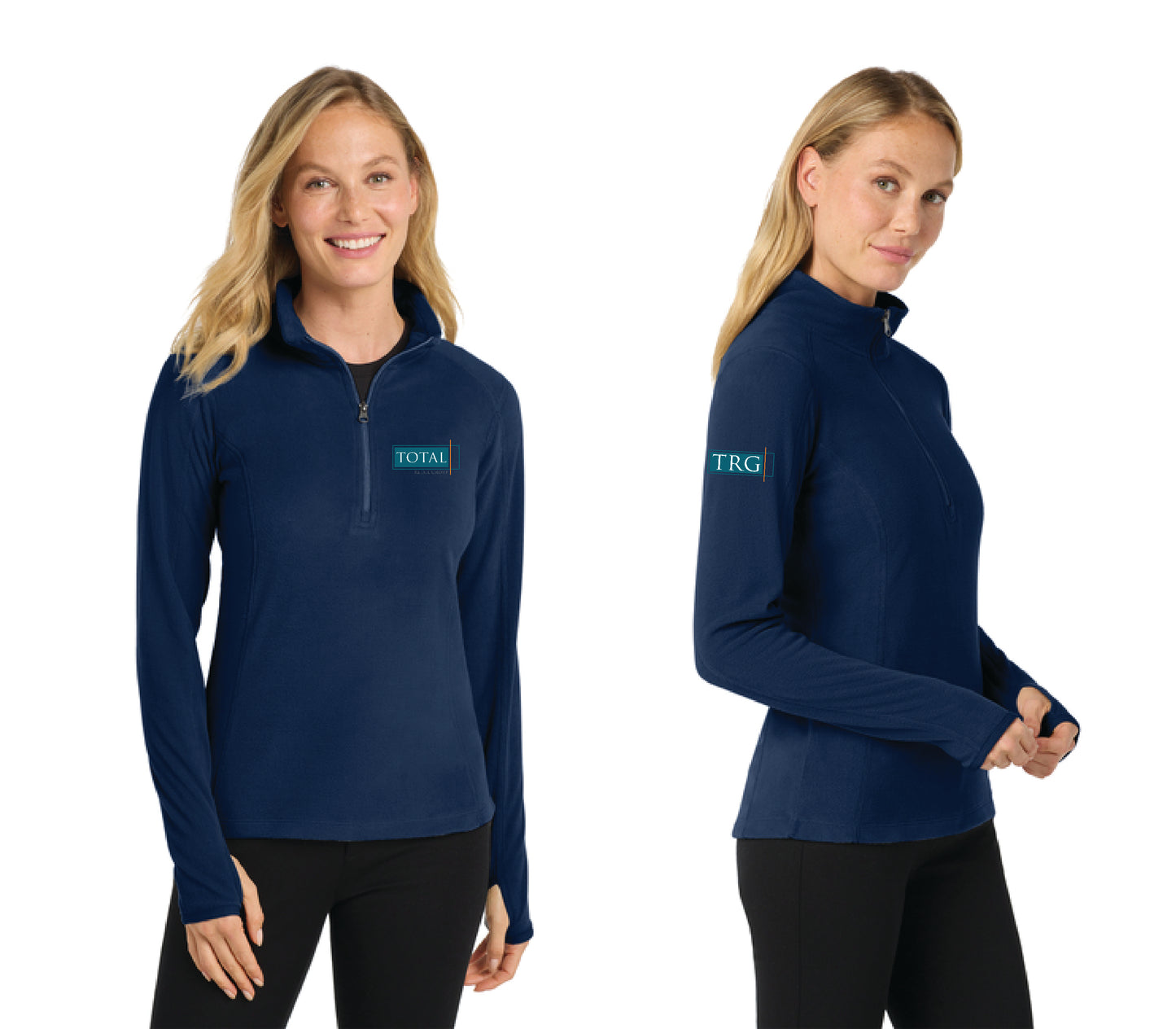 Total Retail Group - Port Authority® Women's Microfleece 1/2-Zip Pullover