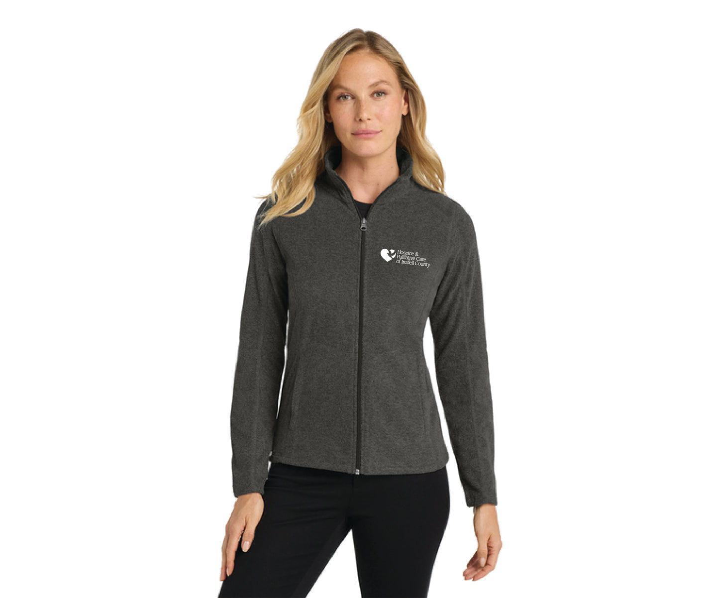 HOIC - Port Authority® Women's Heather Microfleece Full-Zip Jacket