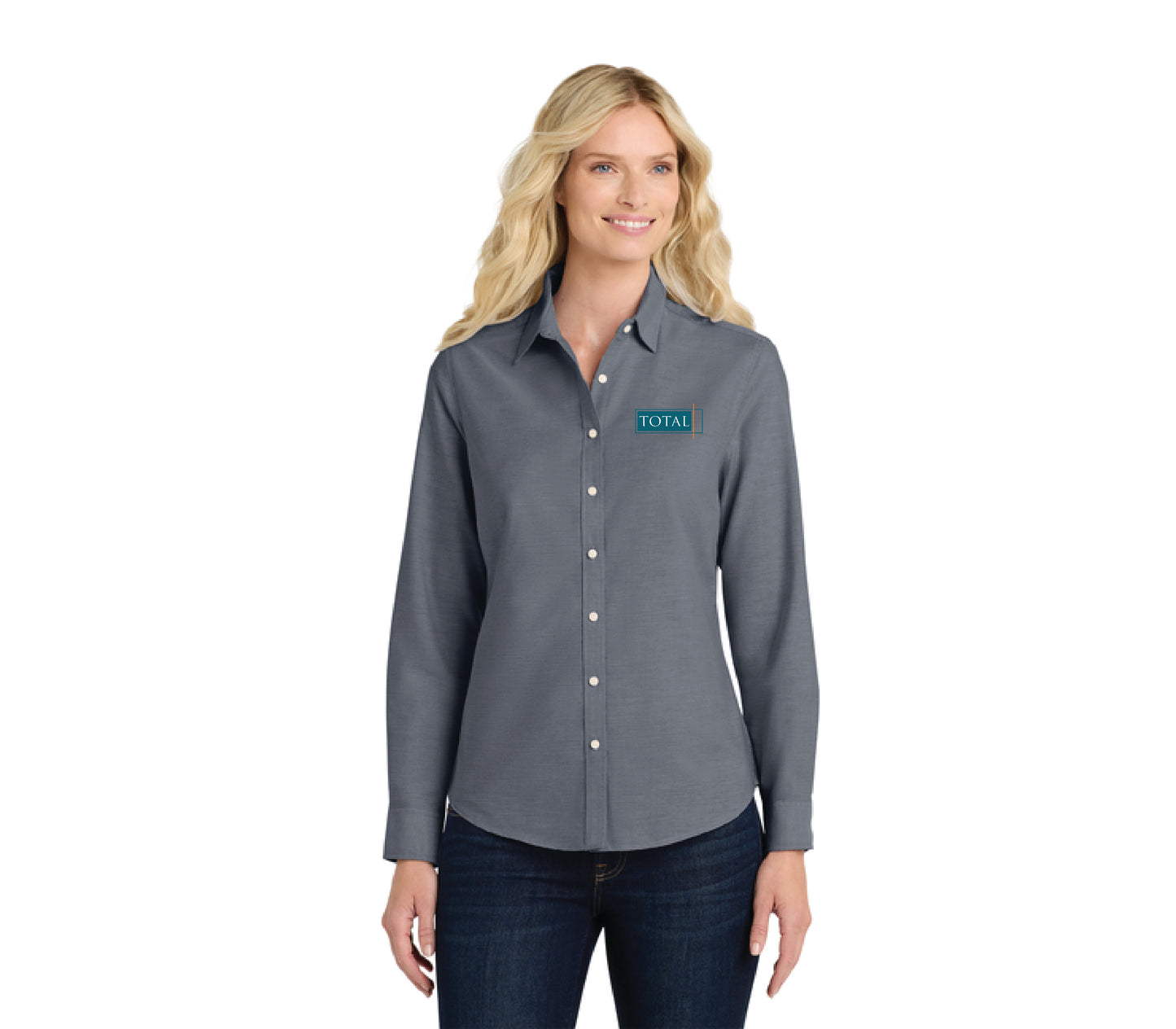Total Retail Group - Port Authority® Women's SuperPro™ Oxford Shirt